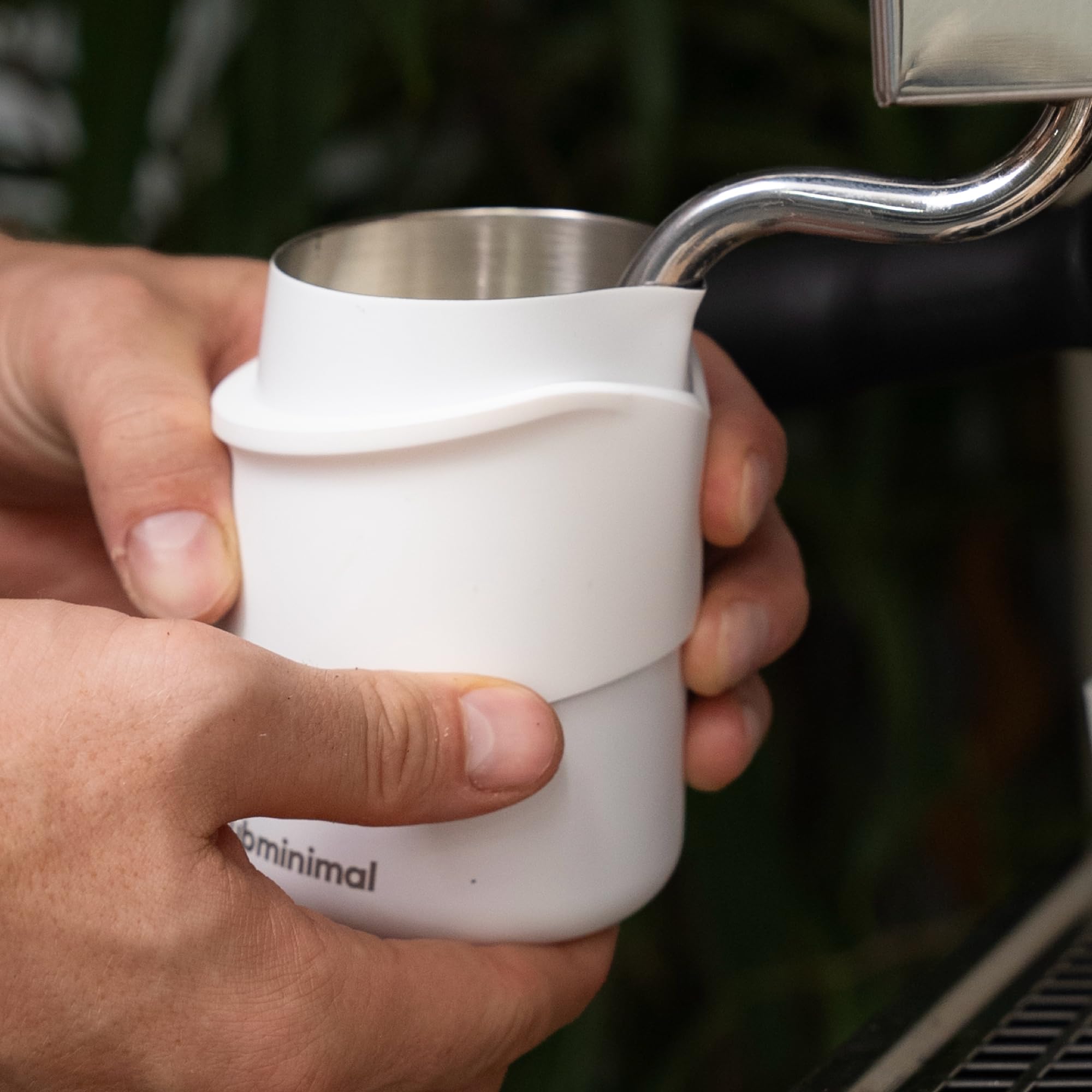Subminimal Flowtip Handless Jug | Stovetop Milk Frothing, Foaming Pitcher For Premium Barista-Style Coffee | Cappuccino & Latte
