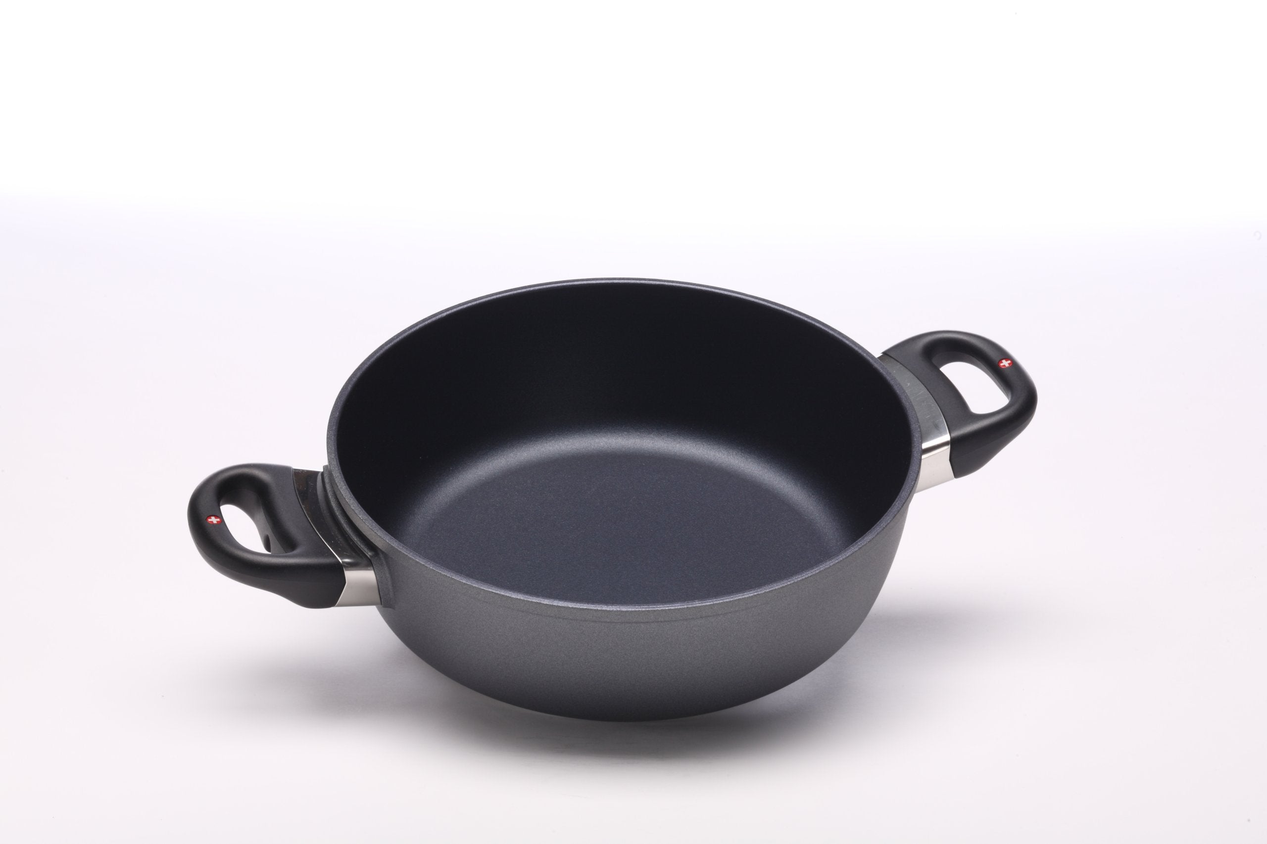 Swiss Diamond 9.5'' 3.2Qt Casserole Pan Hd Nonstick Diamond Coated Aluminum Casserole Pan W/Lid Pfoa Free, Dishwasher/Oven Safe