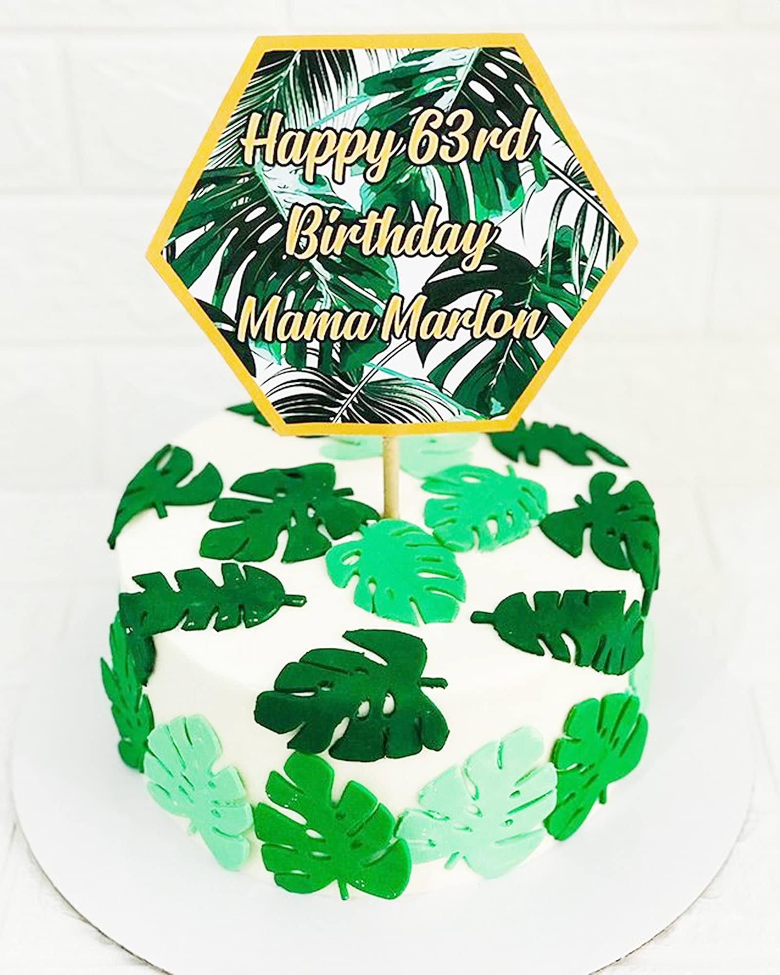 Leaves Silicone Fondant Mold, Tropical Leaf Monstera Leafage Cake Decorating Mold For Chocolate Cookie Pastry Pies,Cake Cup Cake