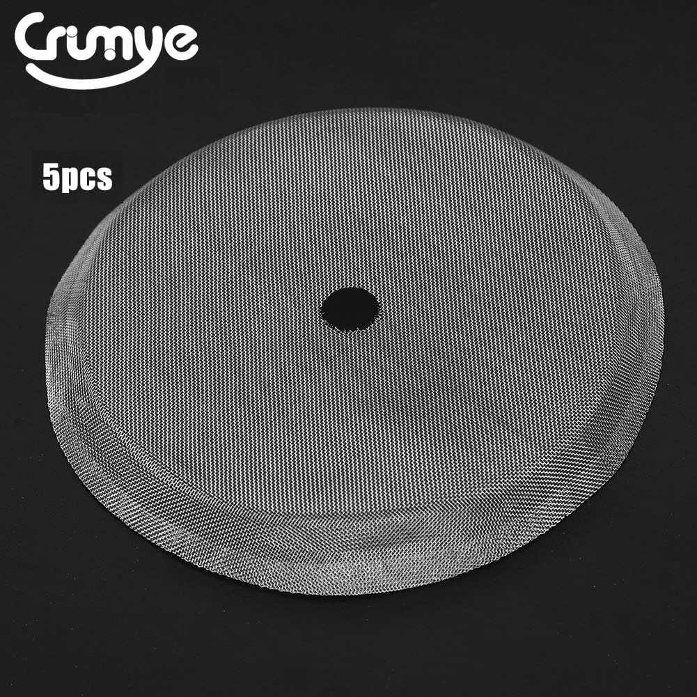 5-Piece French Press Replacement Filters, 2.6 Inch Stainless Steel Mesh Filters Replacement Screen For 12 Oz/350 Ml 4 Cup French