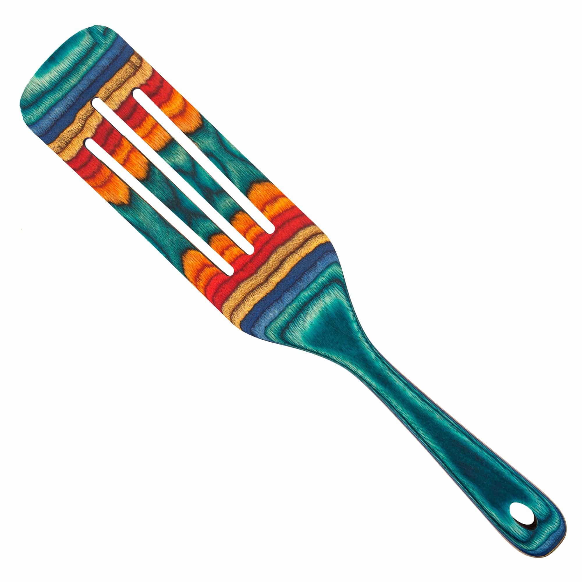 Totally Bamboo Baltique Montego Bay Collection 13 Wooden Spurtle Kitchen Tool, Spurtle Spatula Cooking Utensil, Safe for Nonstic