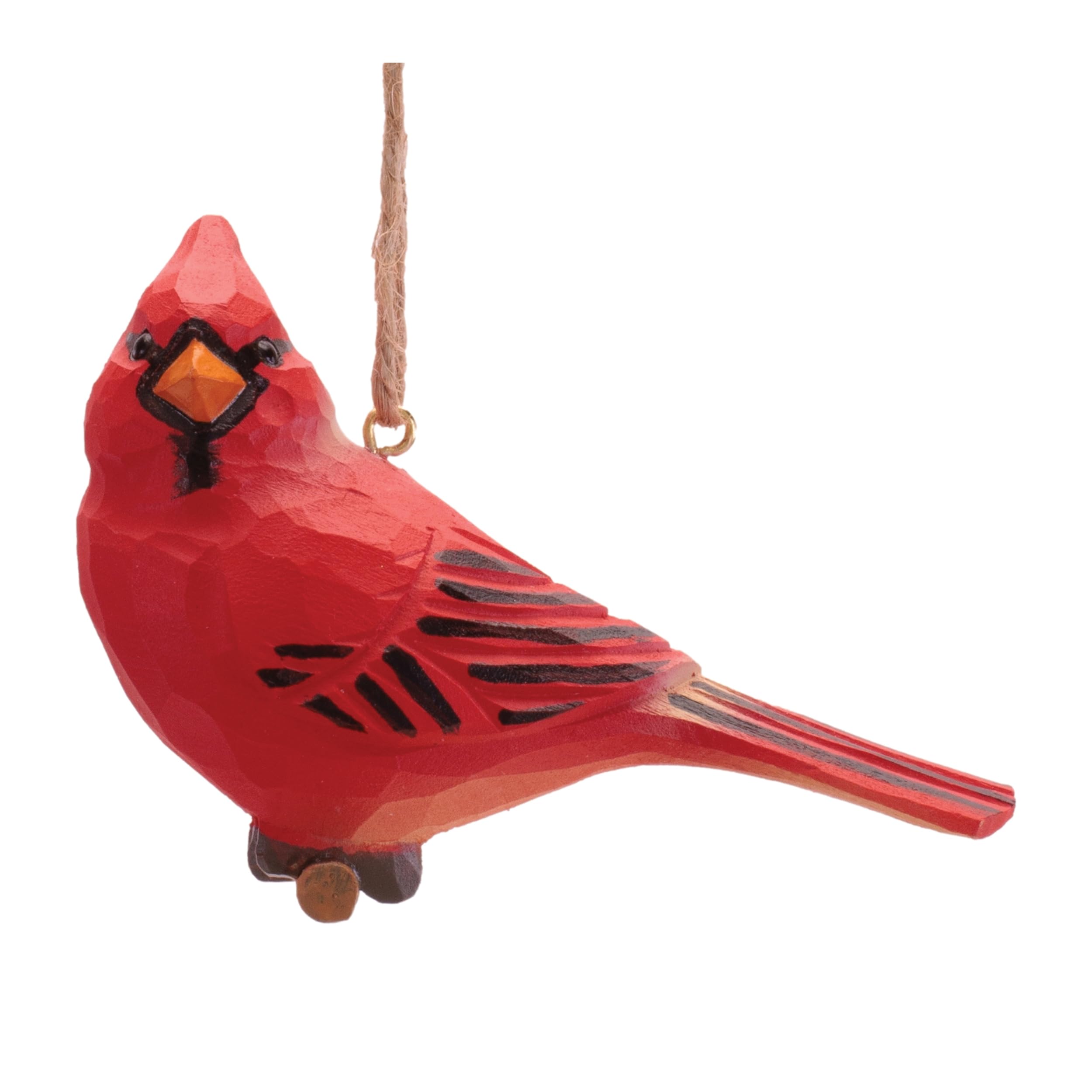 Cardinal Ornament (Set of 12) 2.5H Resin