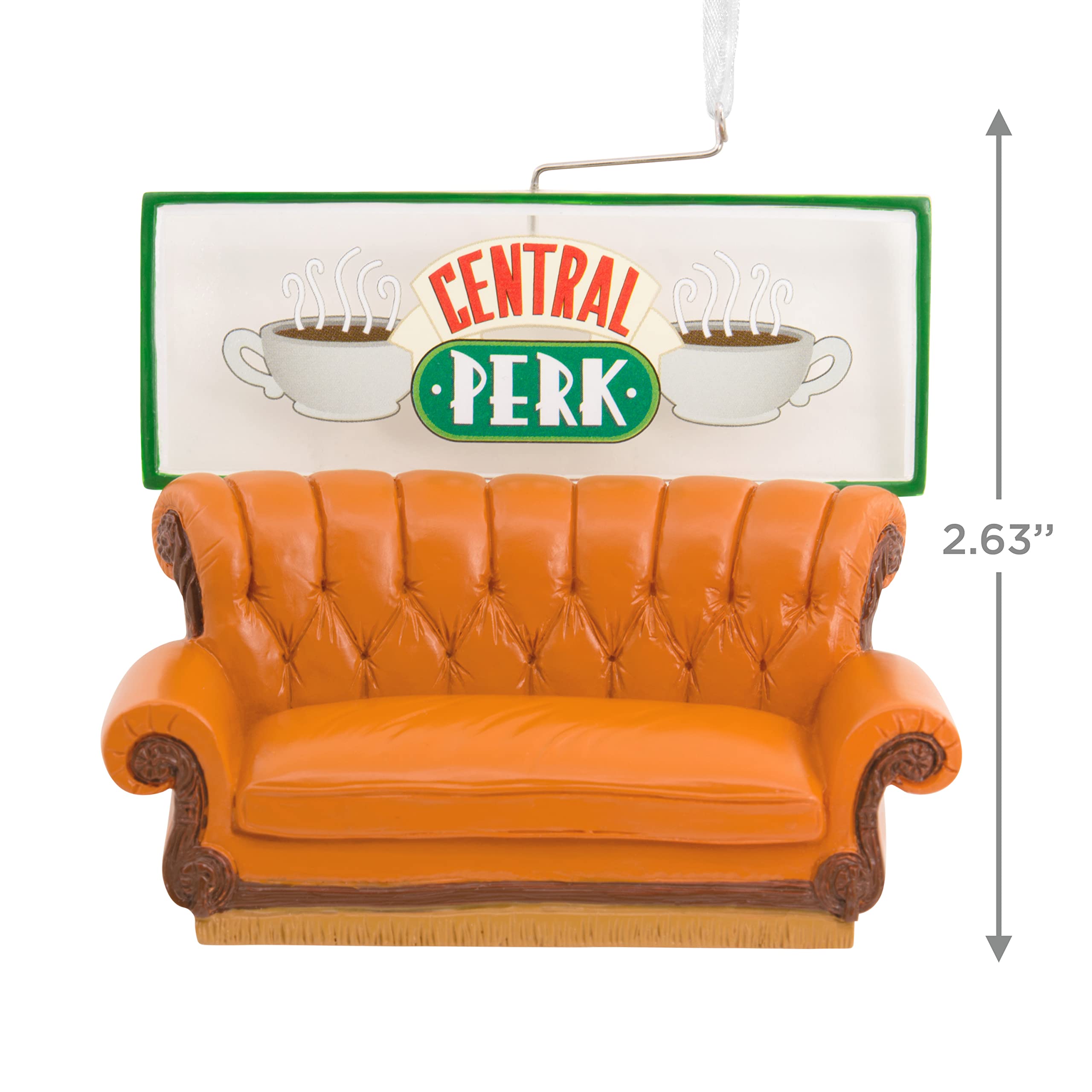 Hallmark 3 Central Perk Friends Christmas Ornament 2HCM9126