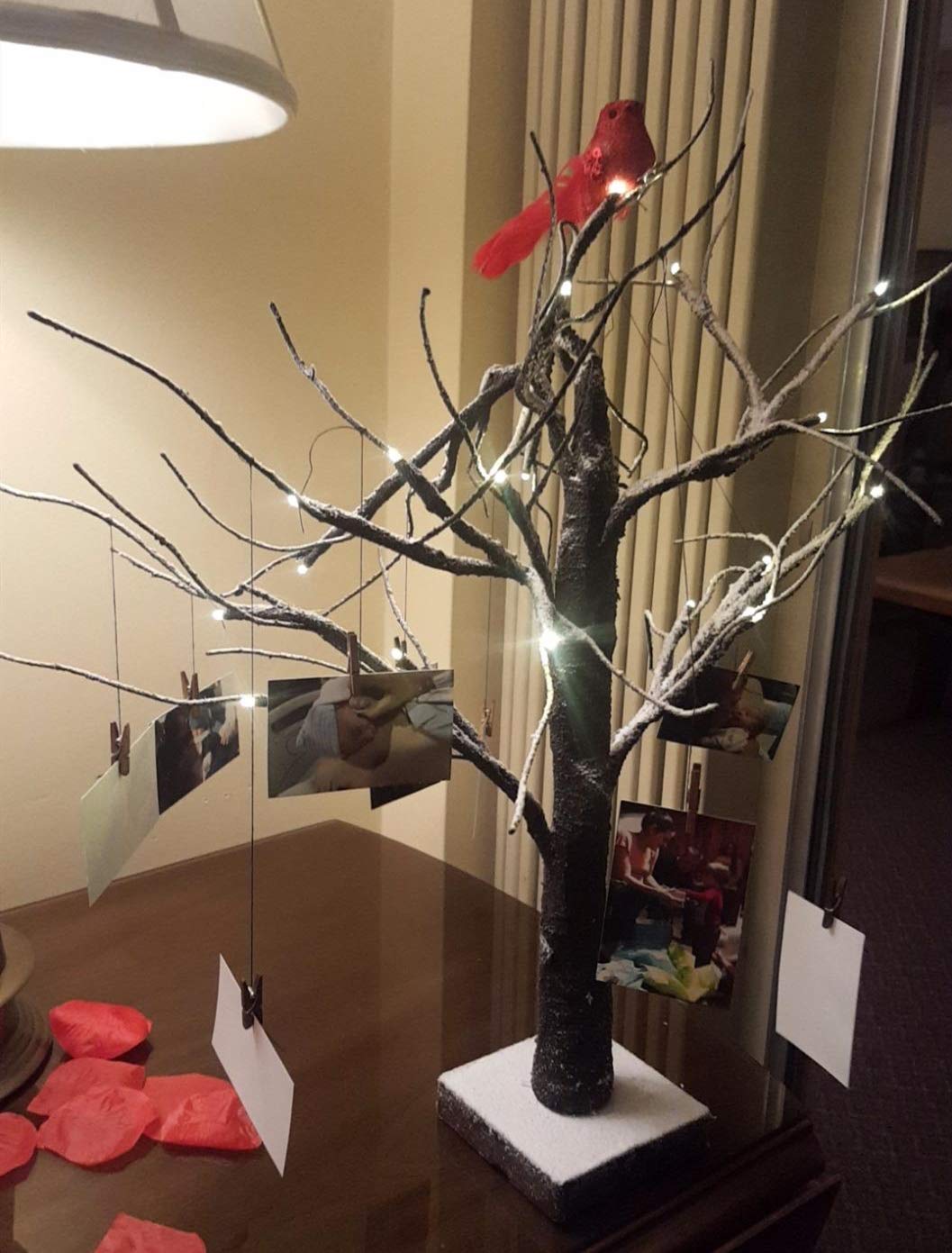 Cute Mini Wooden Clothes Pin Wedding Shower Decor Photo Clothespin With Jute Twine Green Pack 100