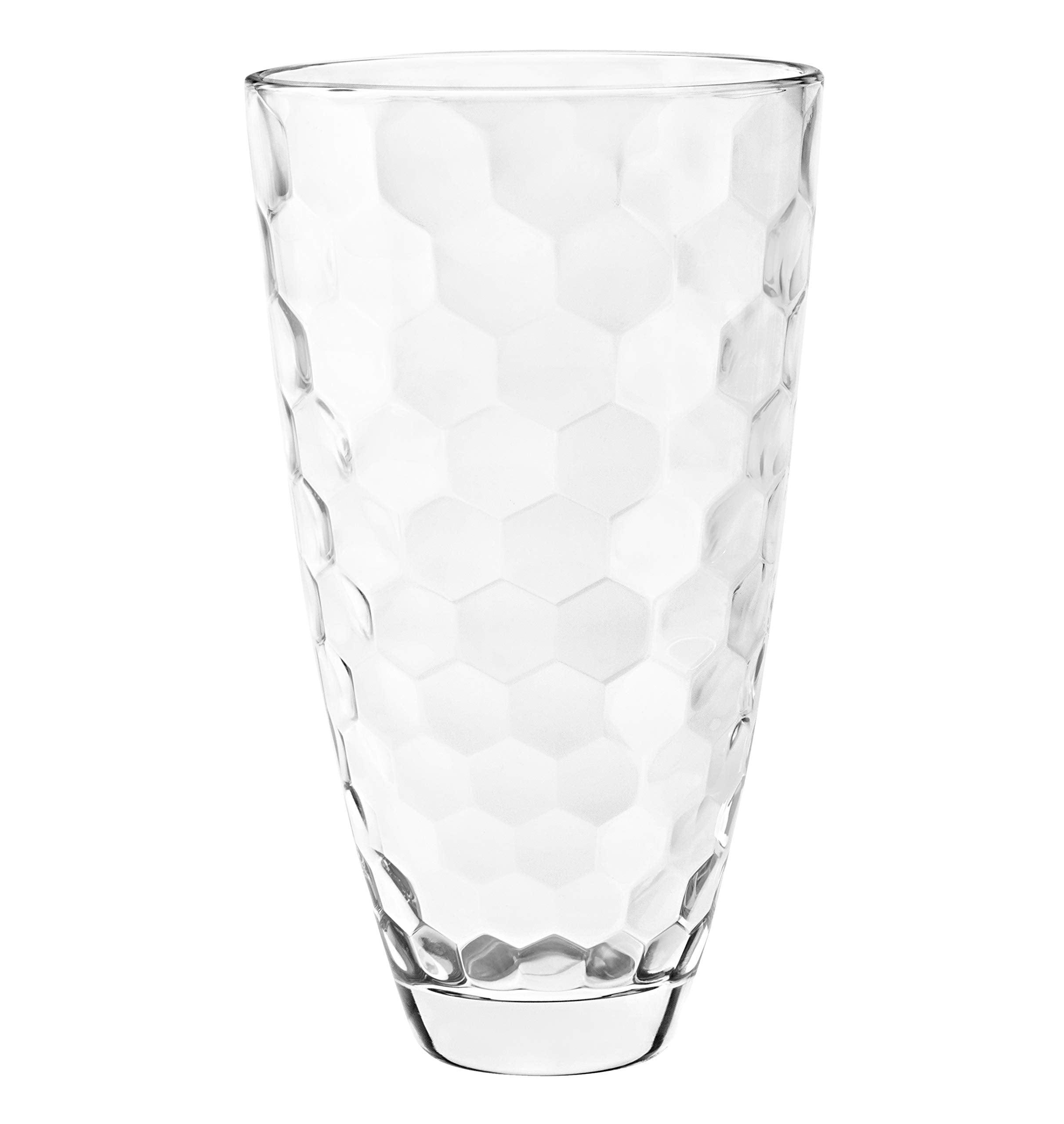 Barski European Glass Designed Vase, 12 H, Made in Europe