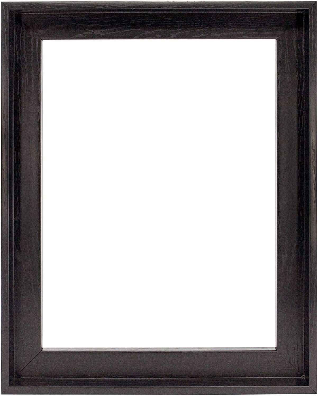 Canvas Floating Frame  Picture Wall Art Painting Frame Decor for 16x20 Inch Finished Canvas Painting 1-1/4 Depth  Picture Art Wall D?cor  Dark Brown