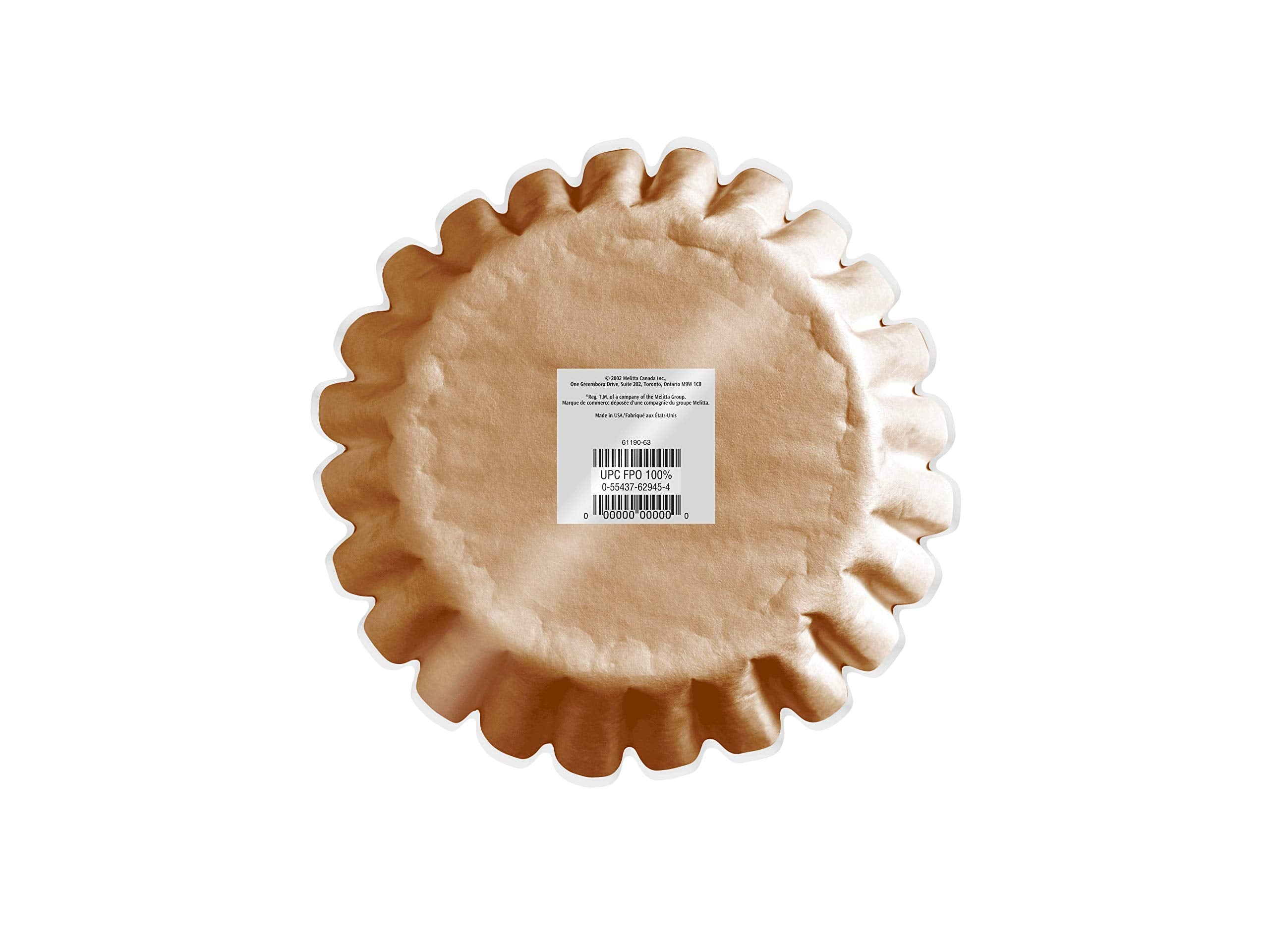 Melitta 622850 #2 Cone Pa2-100 Nb Filter Paper, Green