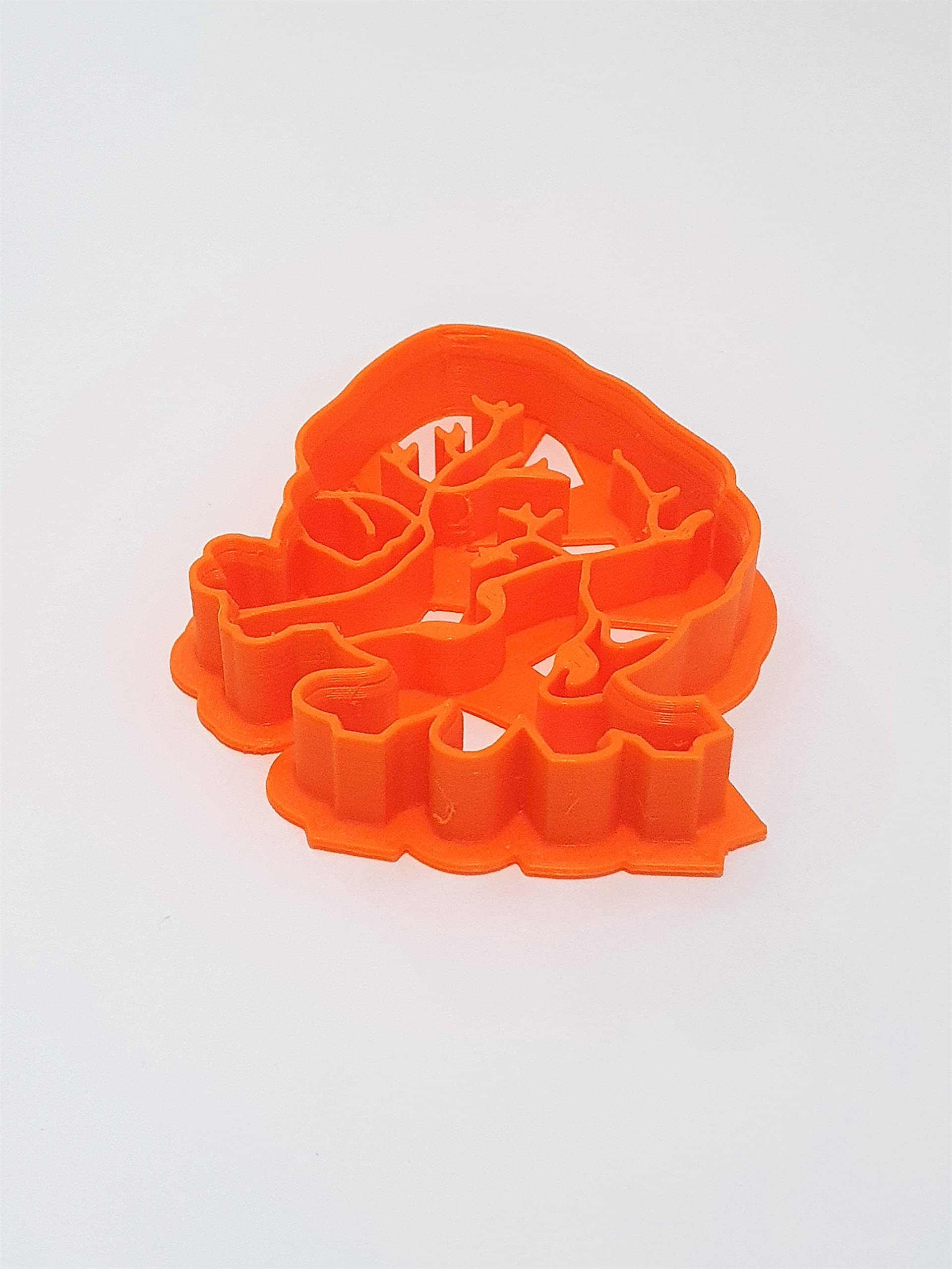 Generico T3D Cookie Cutters Human Heart Mold - 3.56"x2.86"x0.55" Plastic for Cakes, Biscuits, and Fondant Treats