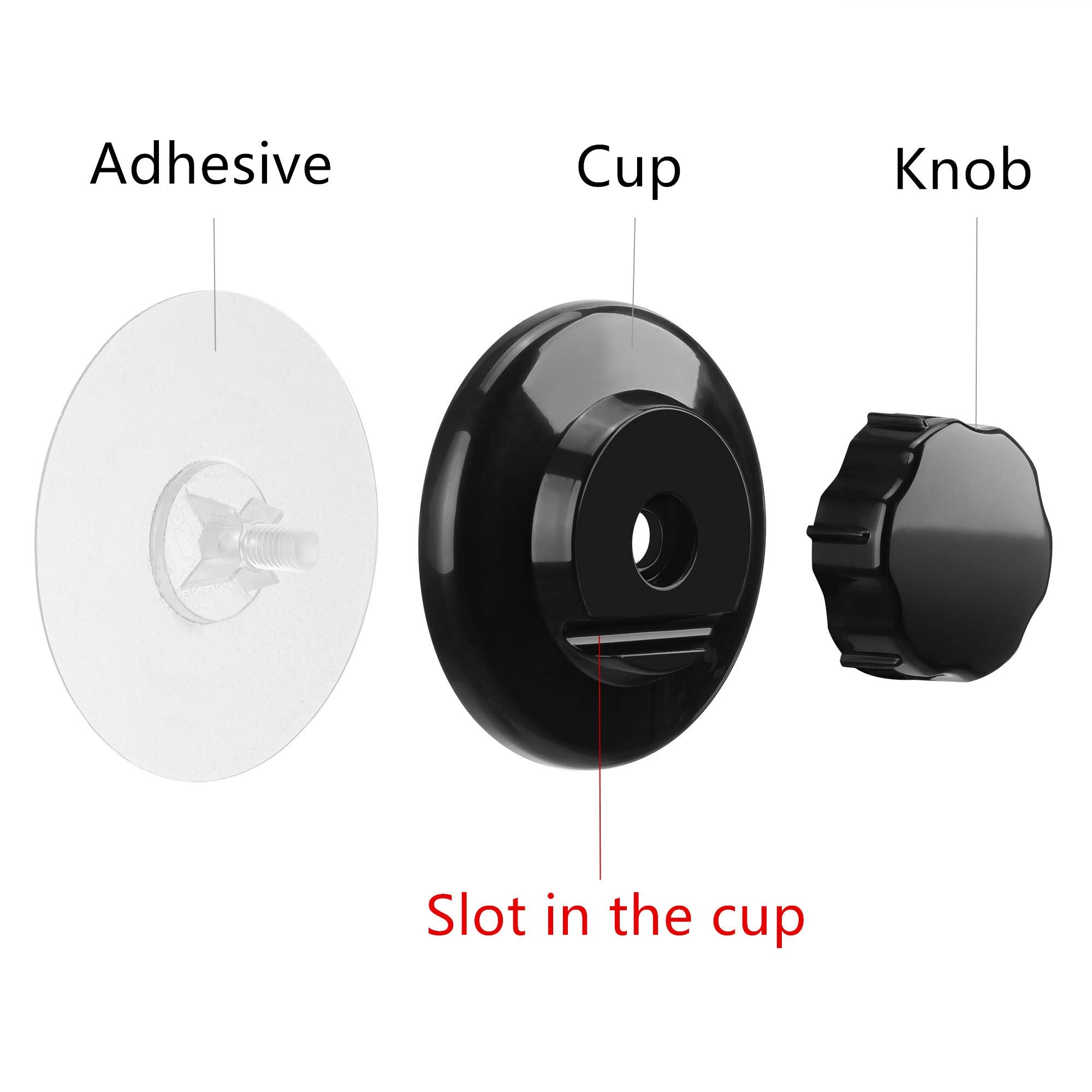 iPEGTOP Super Powerful Vacuum Suction Cup Shower Soap Dish - Strong Rustproof Stainless Steel Soap Saver Sponge Holder for Bathroom & Kitchen Sink  Black