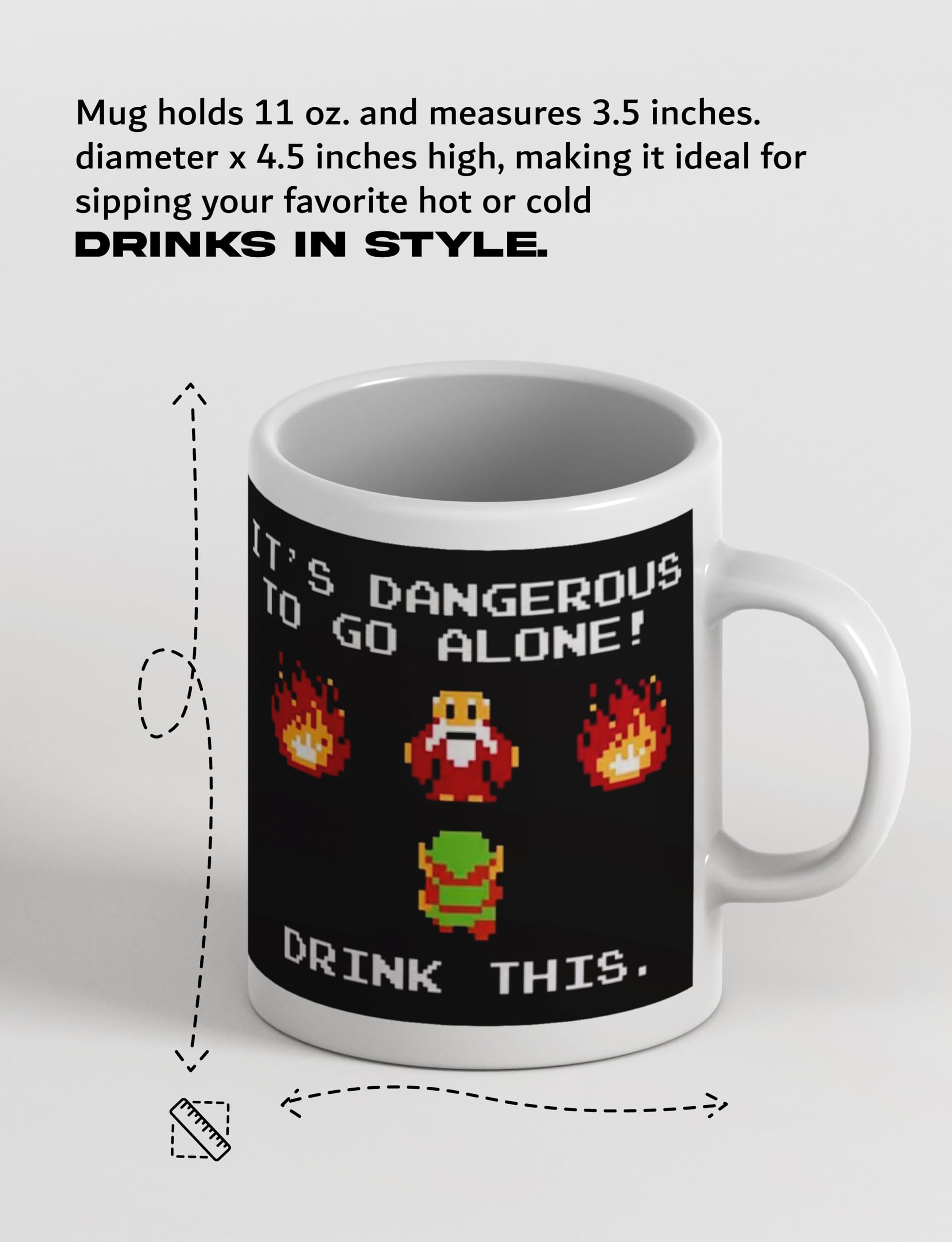 Pyramid America Zelda Mug - The Legend Of Zelda Coffee Mug - Ceramic Mug For Coffee, Cocoa & Tea Drinks - Perfect Addition To Yo