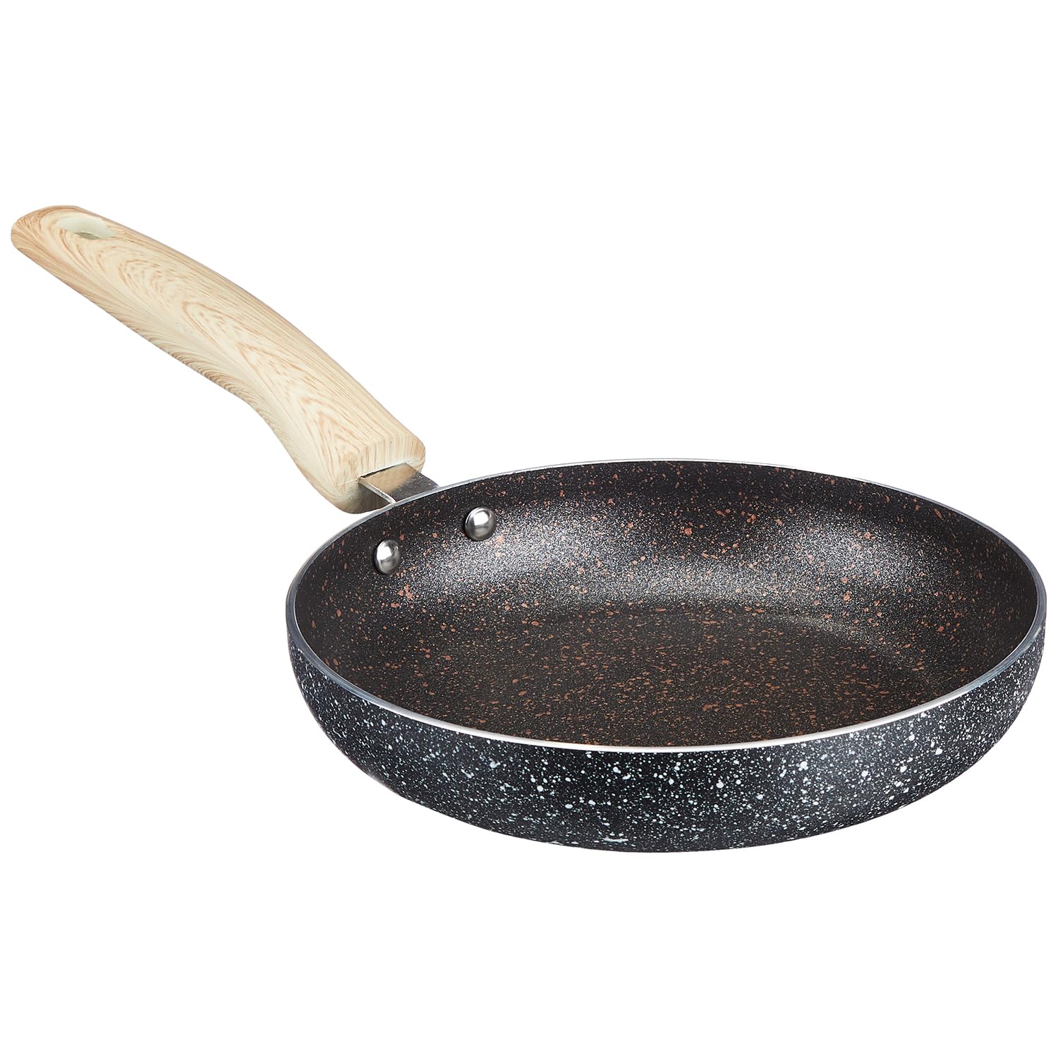 Amazon Brand - Solimo 20Cm Non Stick Frying Pan, Induction & Gas Pfoa Free