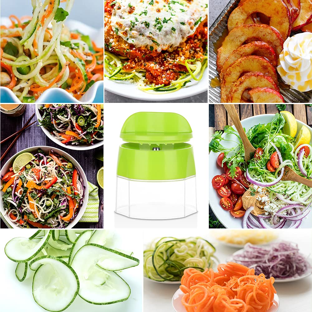 Spiralizer For Veggies, 4 In 1 Zoodles Spiralizer, Zucchini Noodle Maker, Zucchini Spiralizer For Veggies Noodles
