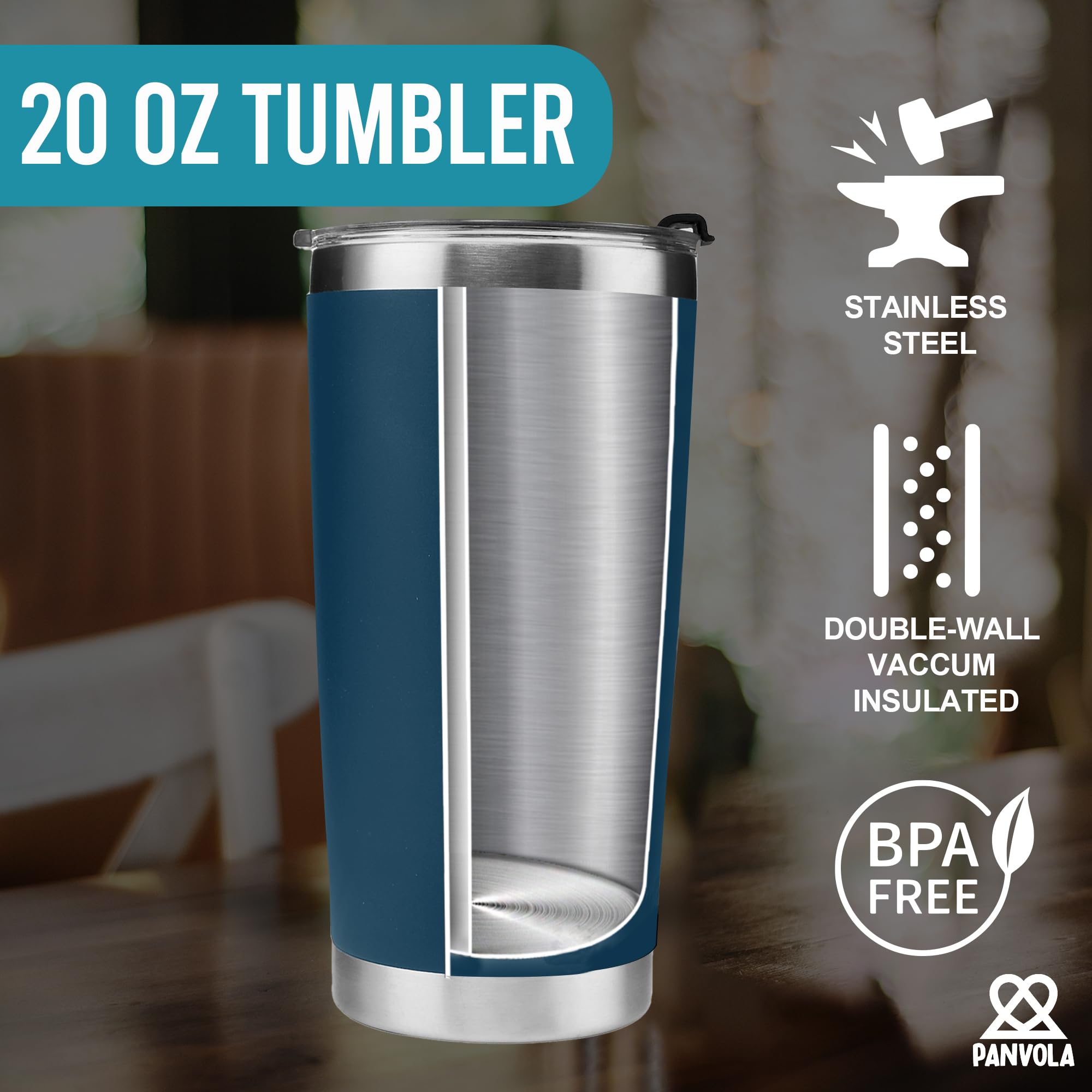 Panvola I'M Here Because You Broke Something Vacuum Insulated Tumbler Carpenter Gifts Mechanic Dad Husband From Wife Mom Son Dau