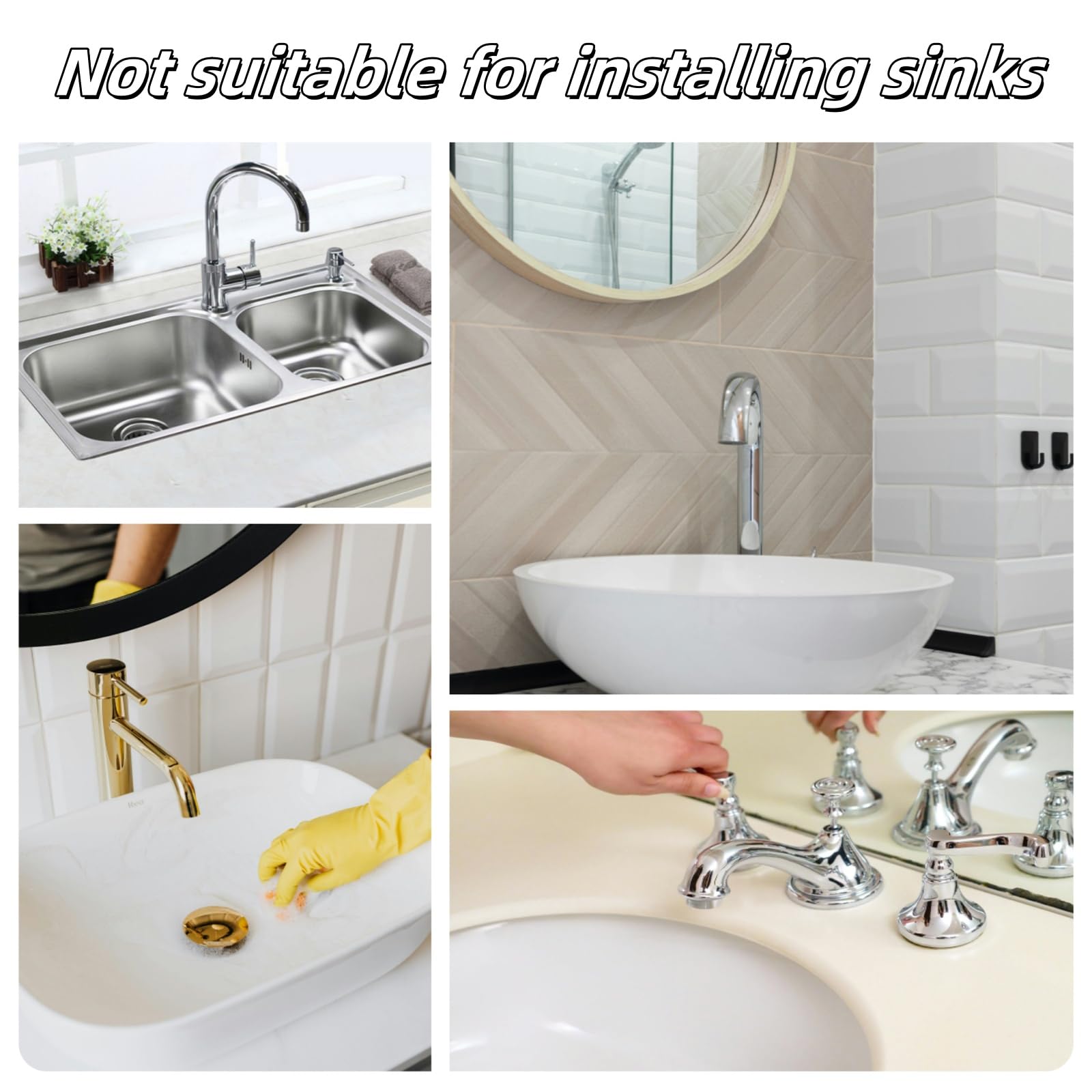 Juveximzy Faucet Guard&Draining Mat,5Sloped Faucet Mat For Kitchen Sink[Faucet Holes Can Be Cut]17.7''X5.5''Sponge Holder For Ki