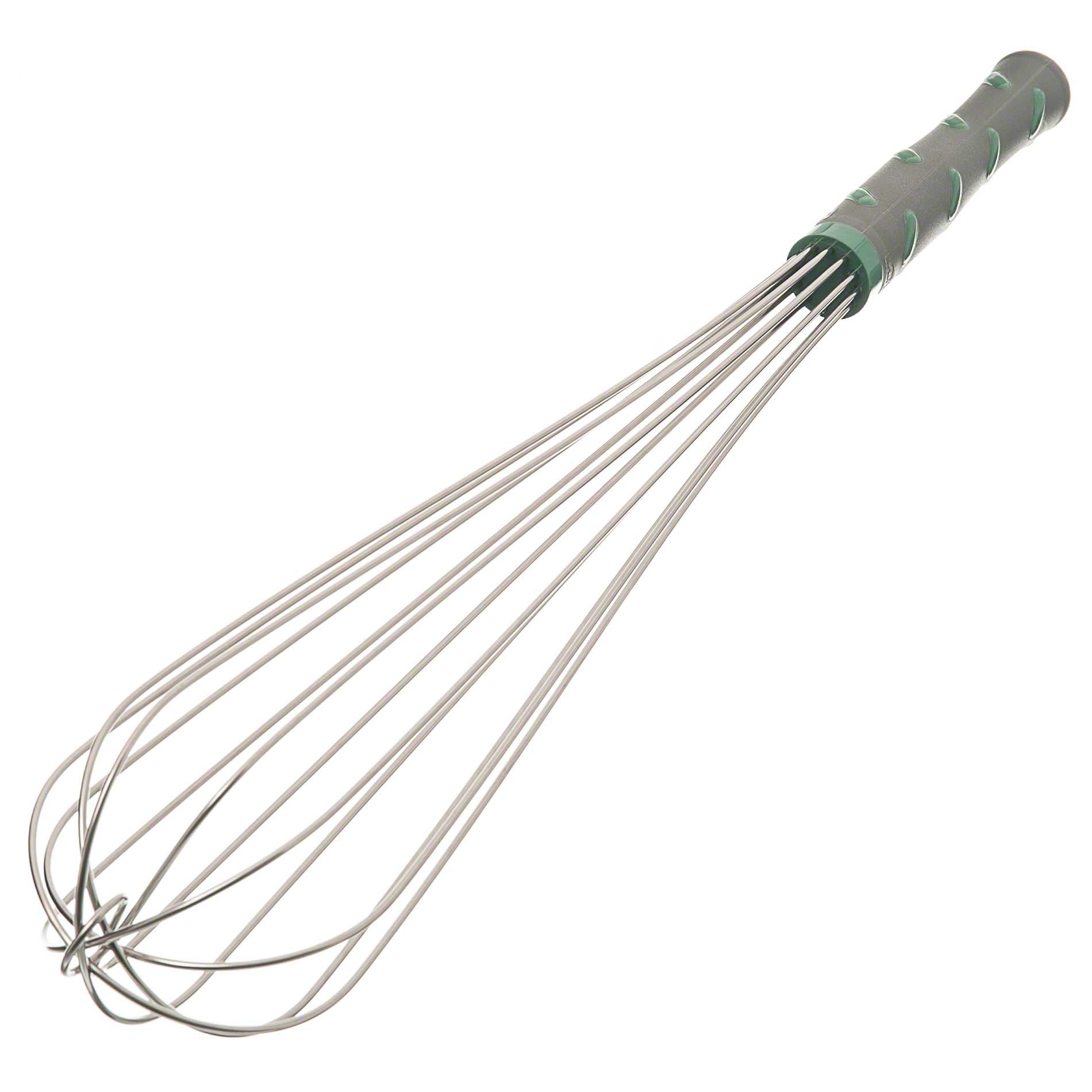 Vollrath 47093 Jacobs Pride 16 French Whip Whisk with Nylon Handle, Stainless Steel, NSF, Silver