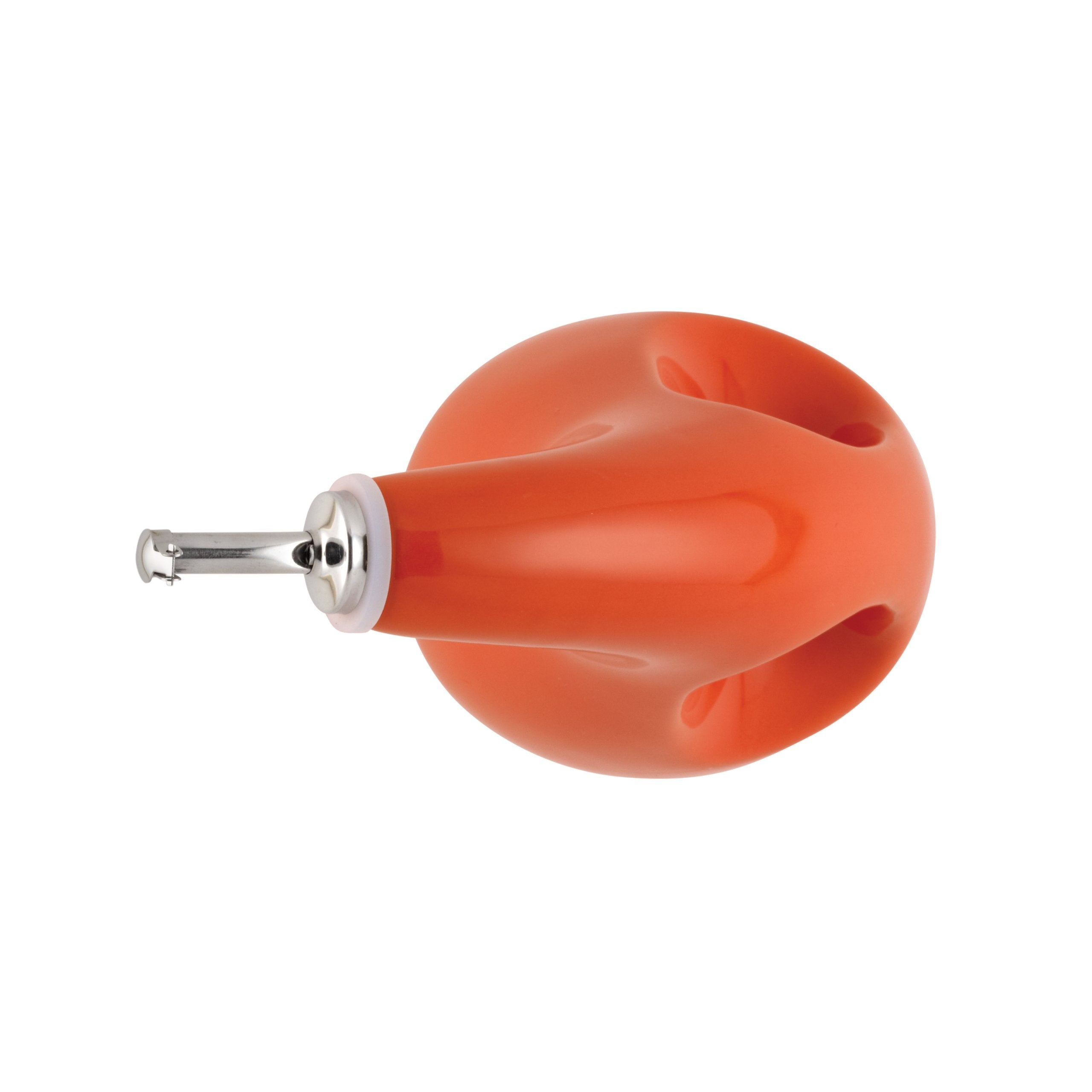 Rachael Ray Solid Glaze Ceramics Evoo Olive Oil Bottle Dispenser With Spout - 1 Piece, Orange