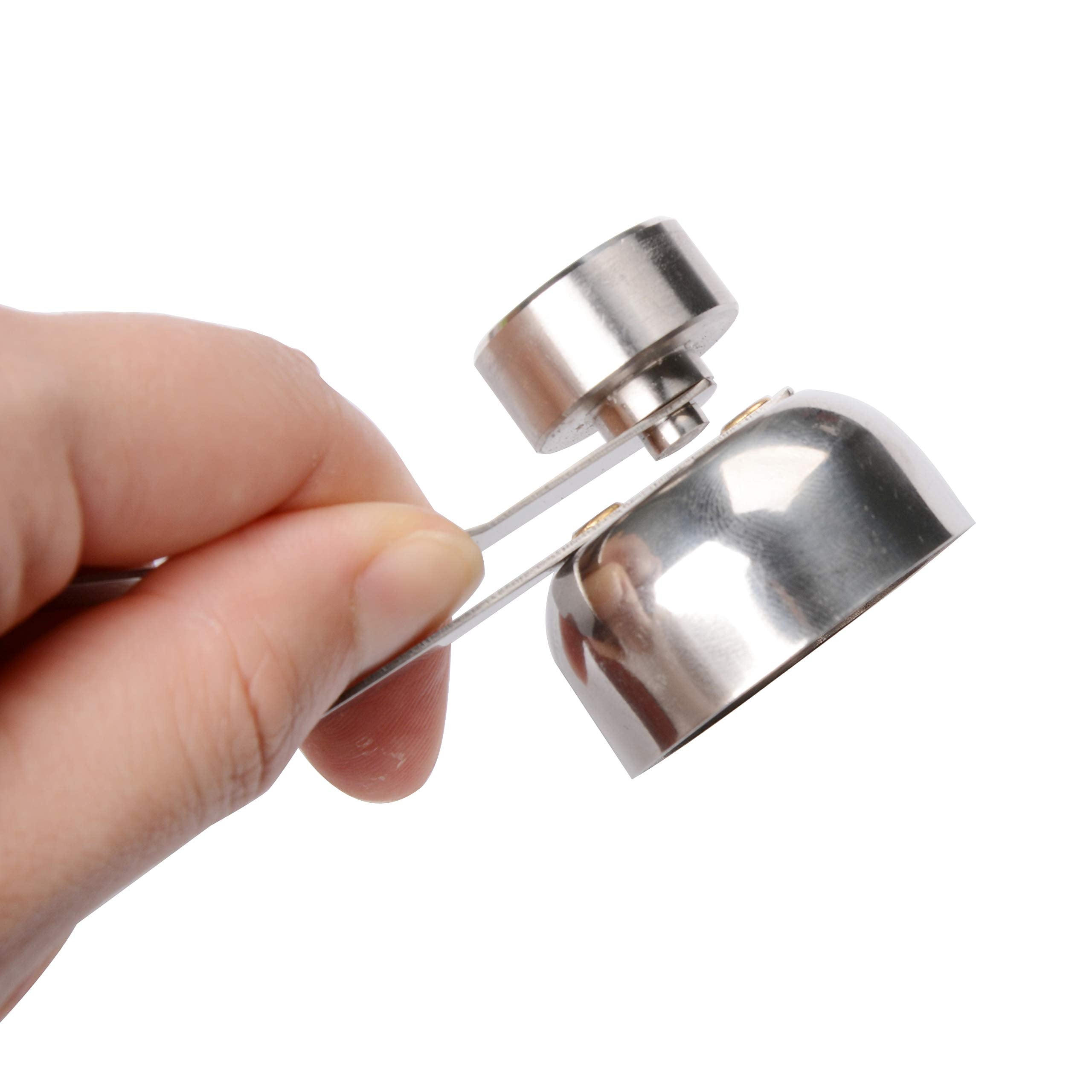 Stainless Steel Egg Cracker Cutter Raw/Soft Hard Boiled Egg Shell Removal For Breakfast Kitchen Tool