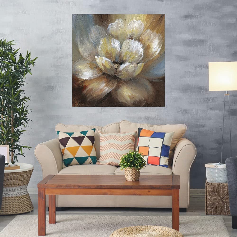 Fine Art Canvas Blooming I Canvas Wall Decor By Artist Nan For Living Room, Bedroom, Bathroom, Kitchen, Office, Bar, Dining & Gu