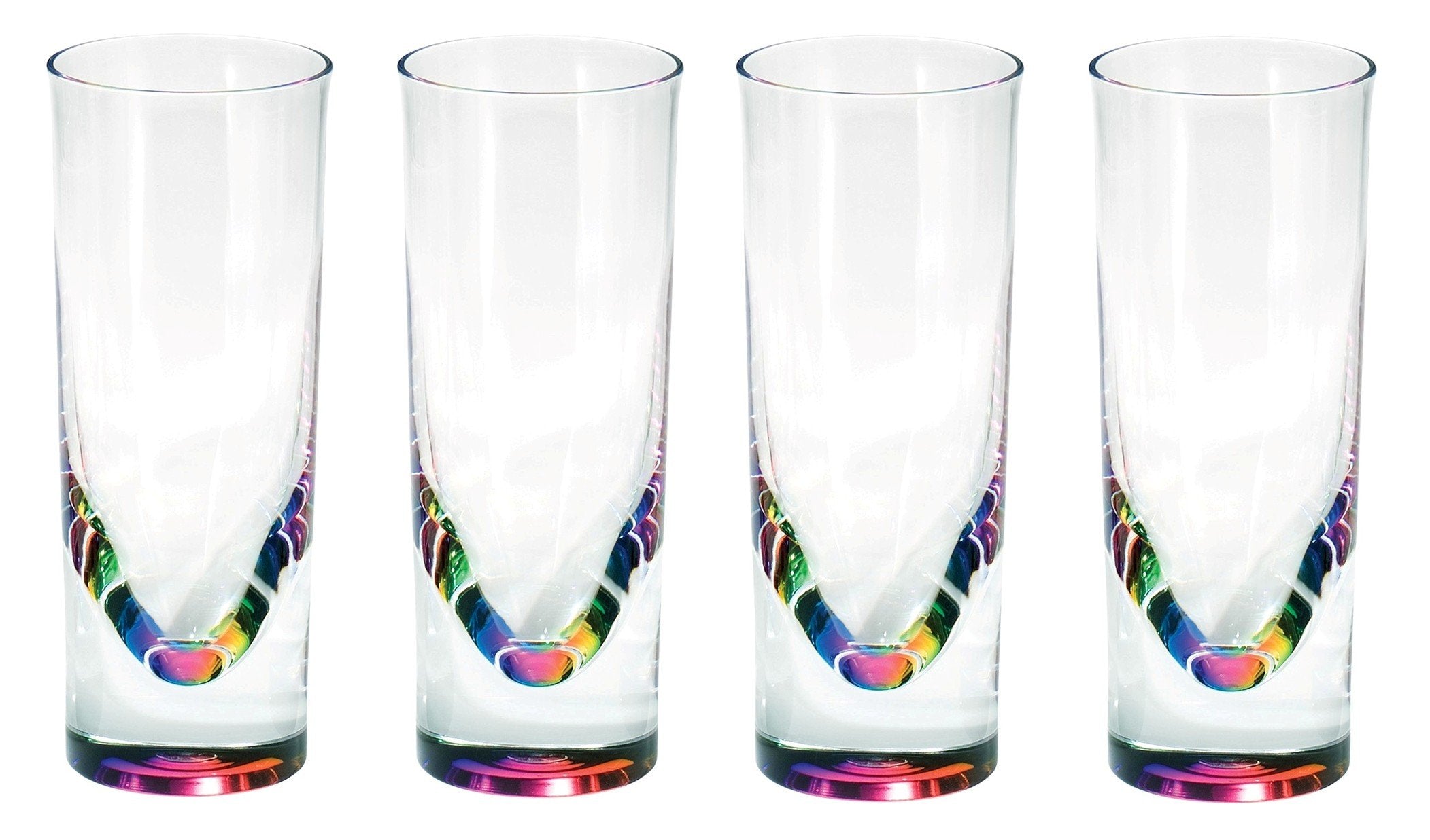 Merritt International 23189 Rainbow Teardrop Tumbler (Pack Of 4)