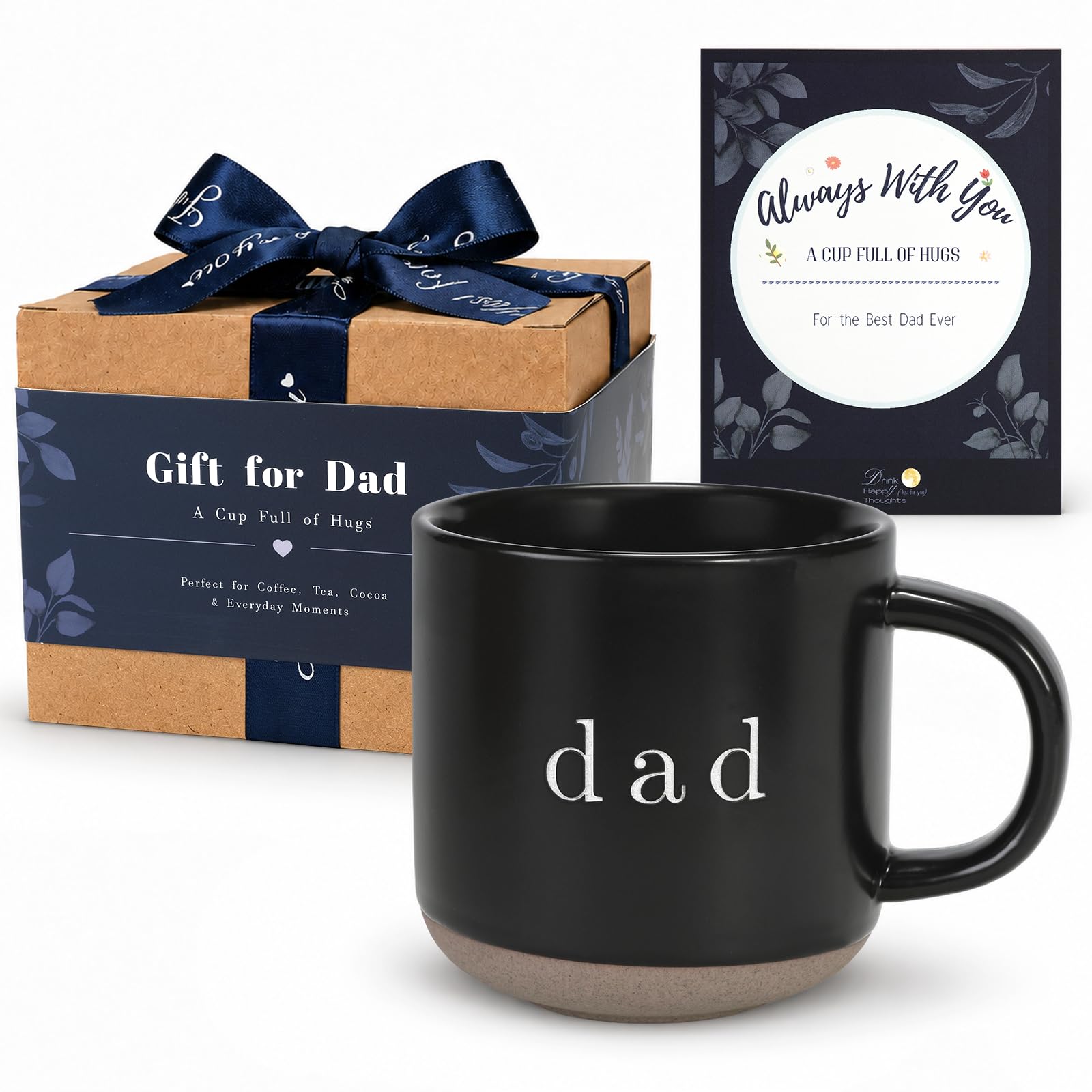 Dads Birthday Gifts Ideas,13oz Dad Coffee Mug with Gift Box, Best Dad Ever