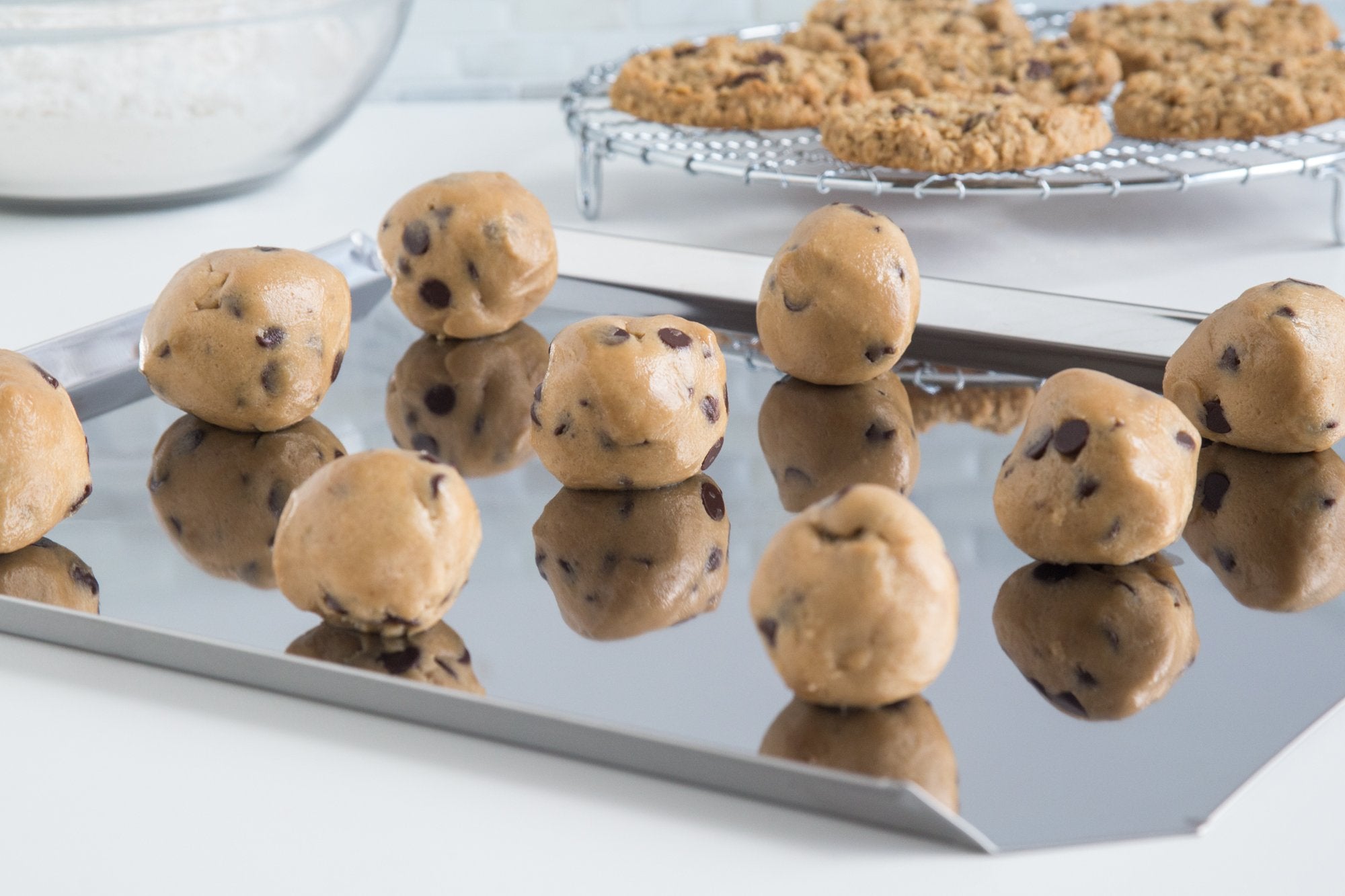 Fox Run Cookie Sheet 12X14 Stainless Steel Baking Pans, 13.75 X 11.75 X 0.5 Inches, Metallic