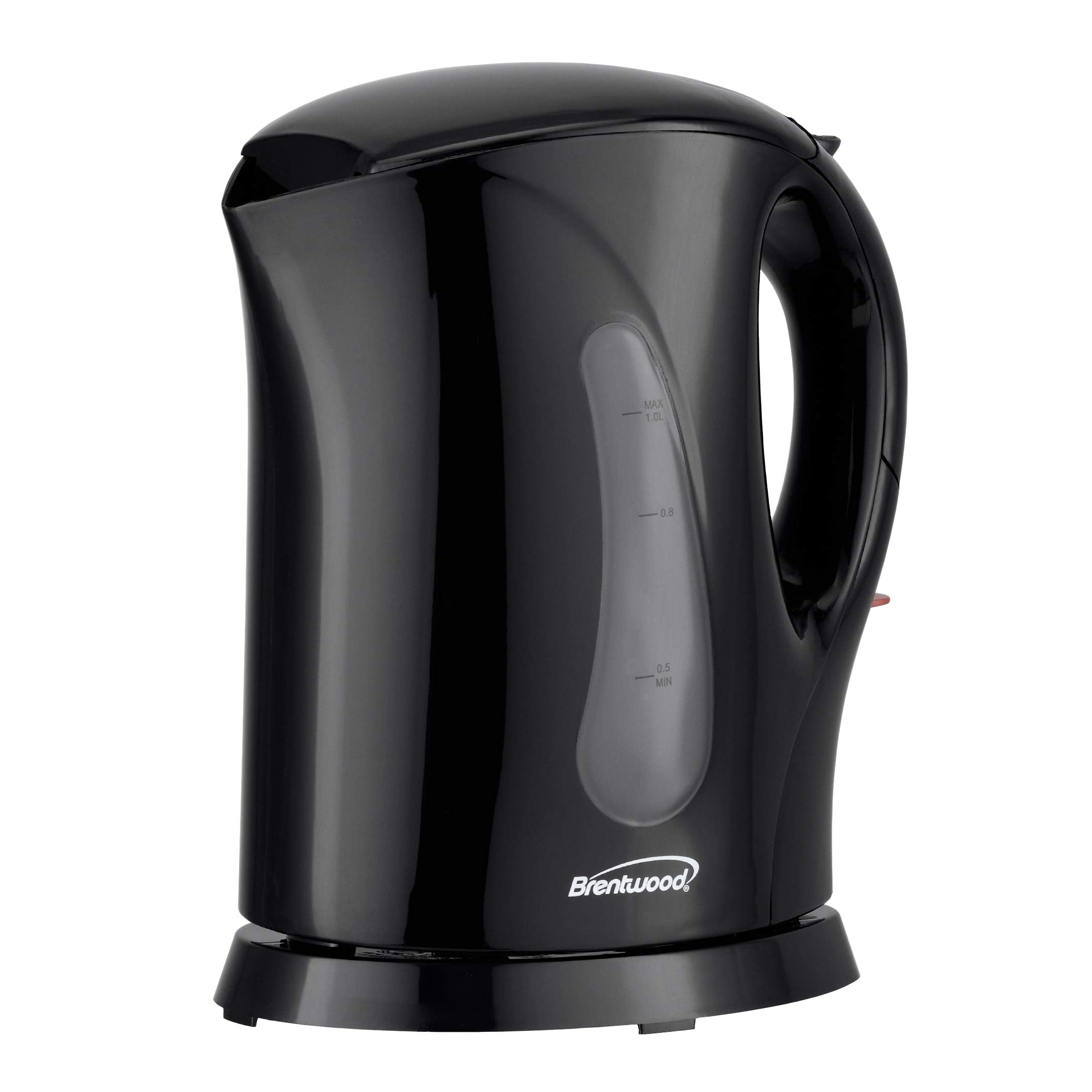 Brentwood Kt-1610Bk 1 Liter Bpa-Free Cordless Electric Kettle, Black