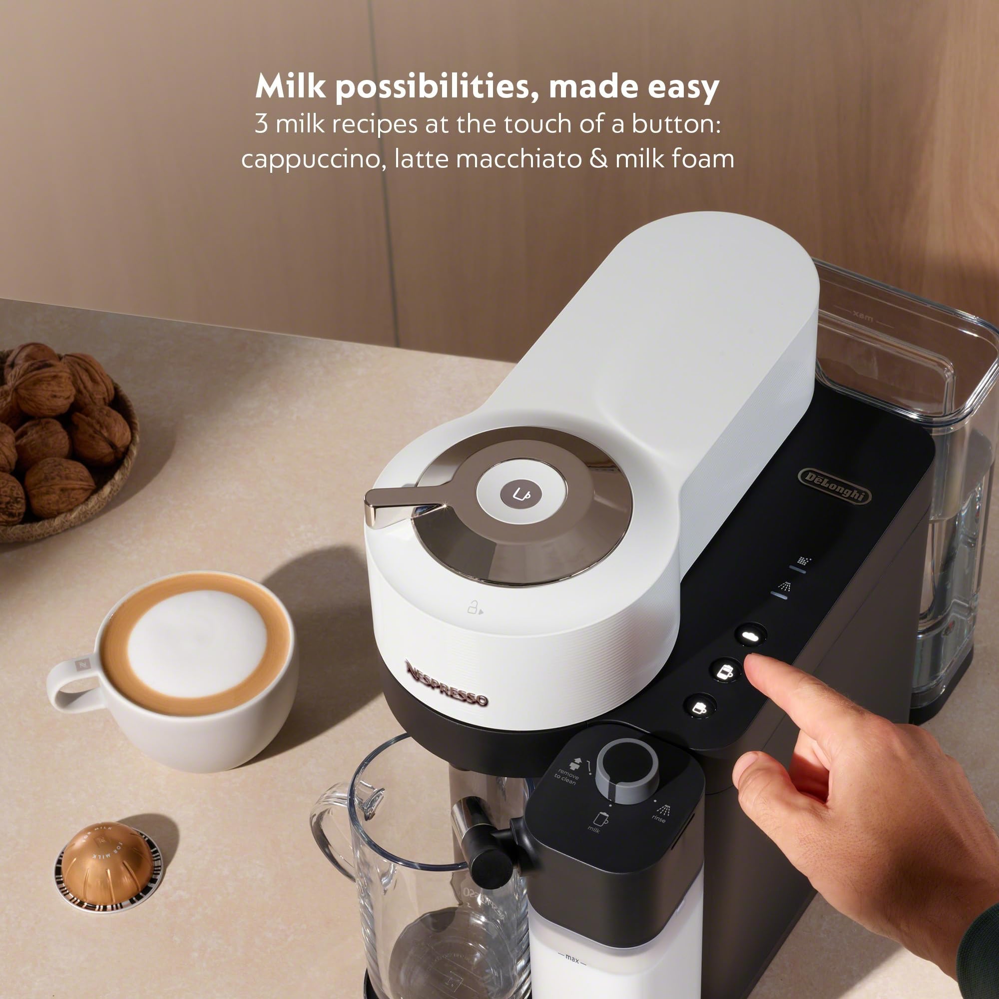 Nespresso Vertuo Lattissima By De'Longhi, White