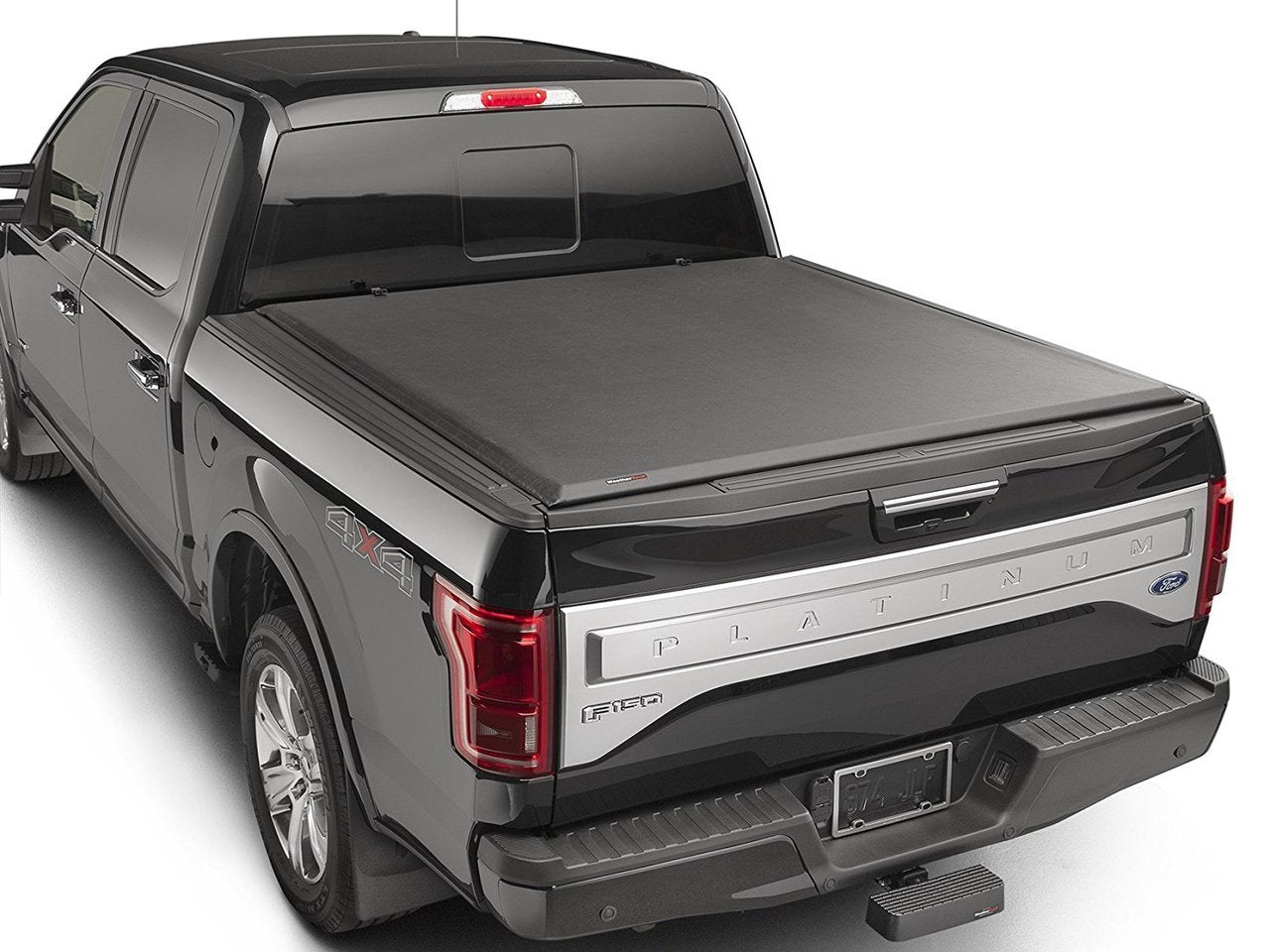 WeatherTech Roll Up Pickup Truck Bed Cover for F-150, F-150 Raptor, F-150 Raptor - (8RC1365), Black