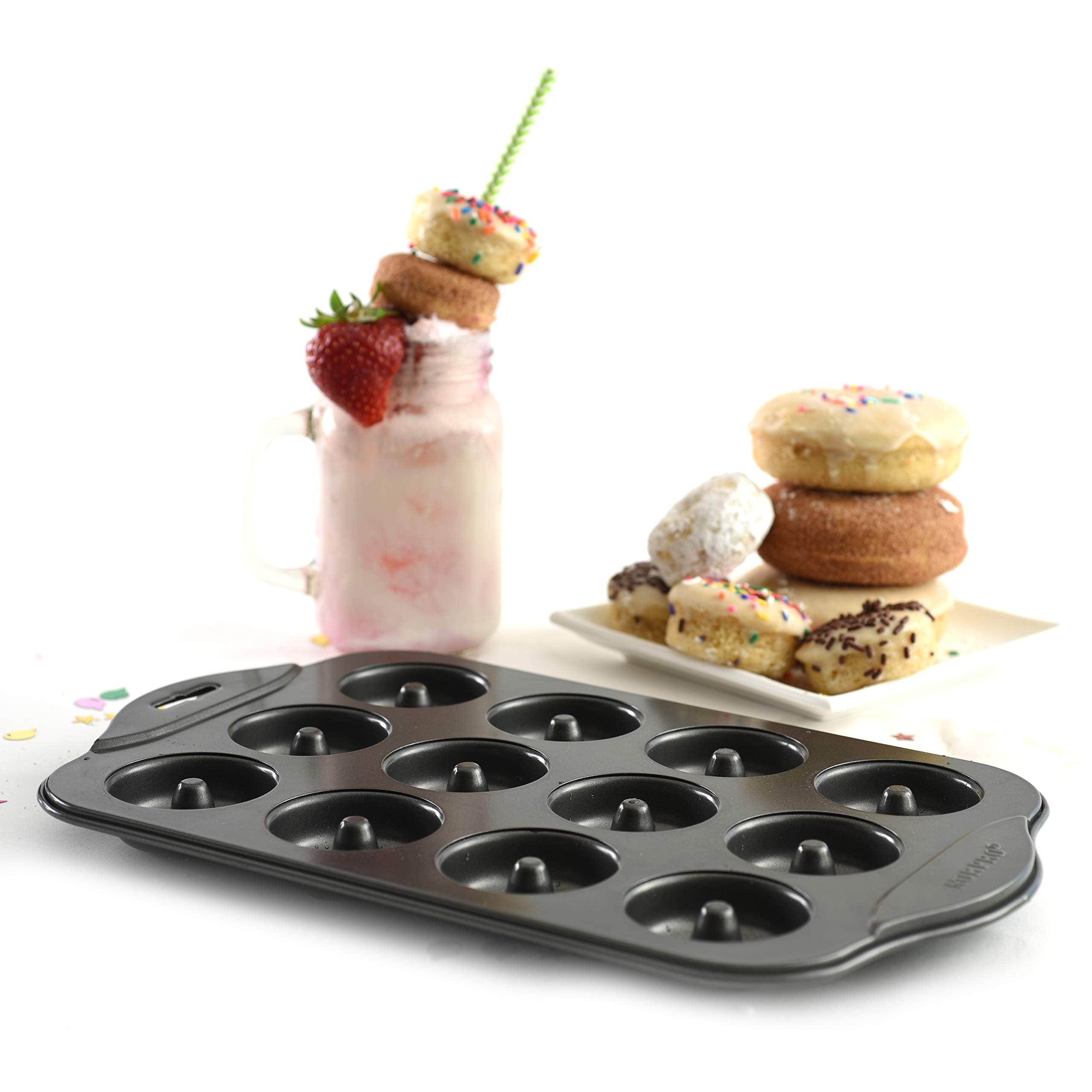 Norpro Nonstick Mini Donut Pan, As Shown