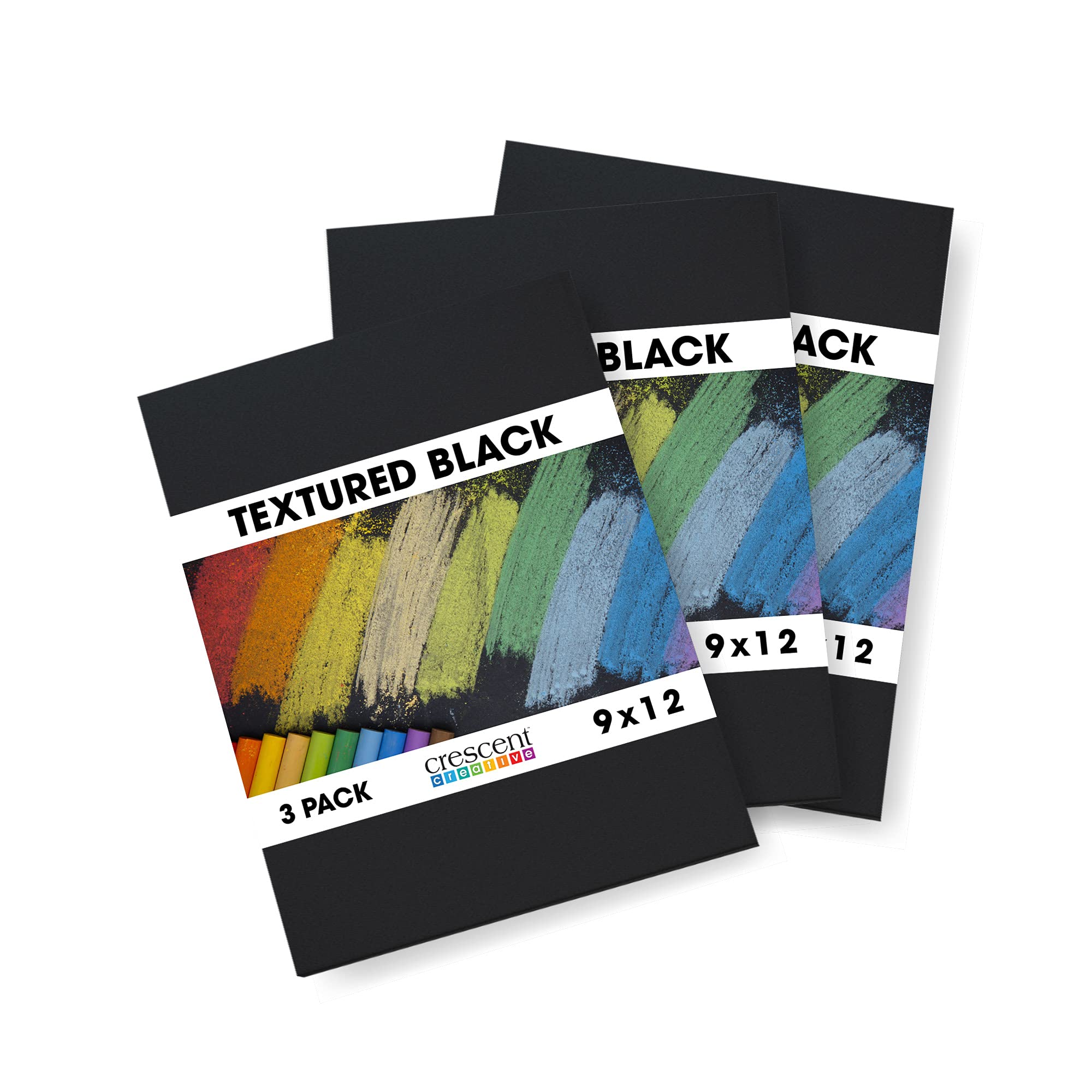 Crescent Creative Products 8-0912 Art & Illustration Board, 9 X 12, Black