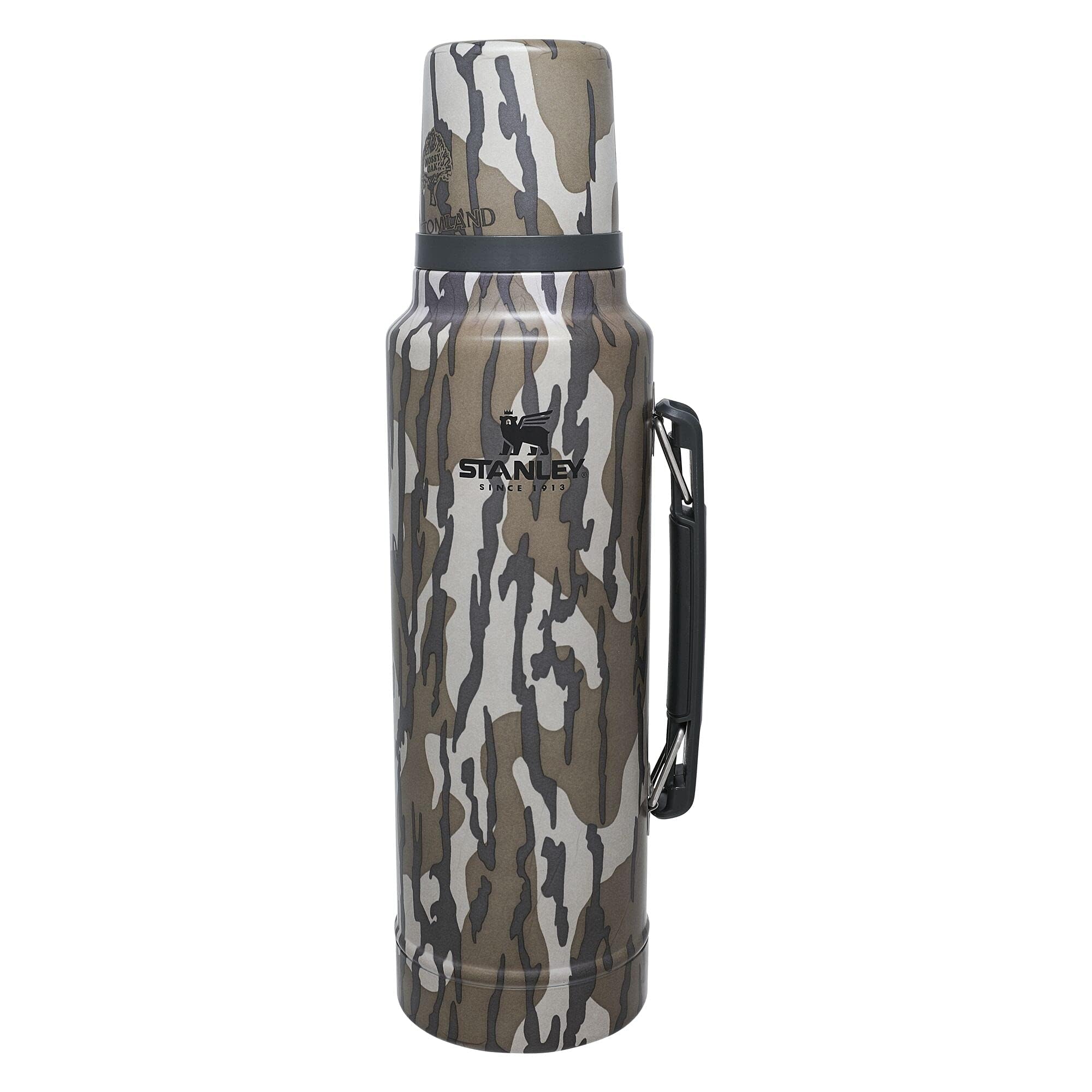 Stanley Classic Vacuum Insulated Wide Mouth Bottle - Bottomland - Bpa-Free 18/8 Stainless Steel Thermos For Cold & Hot Beverages
