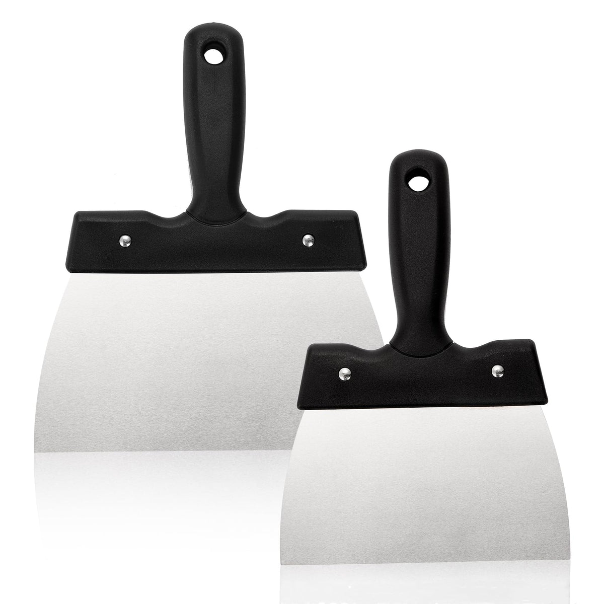 Peohud 2 Pack Coating Spatula For Chocolate, Stainless Steel Chocolate Scraper, Chocolate Thermostat Spatula For Smoothing Dough