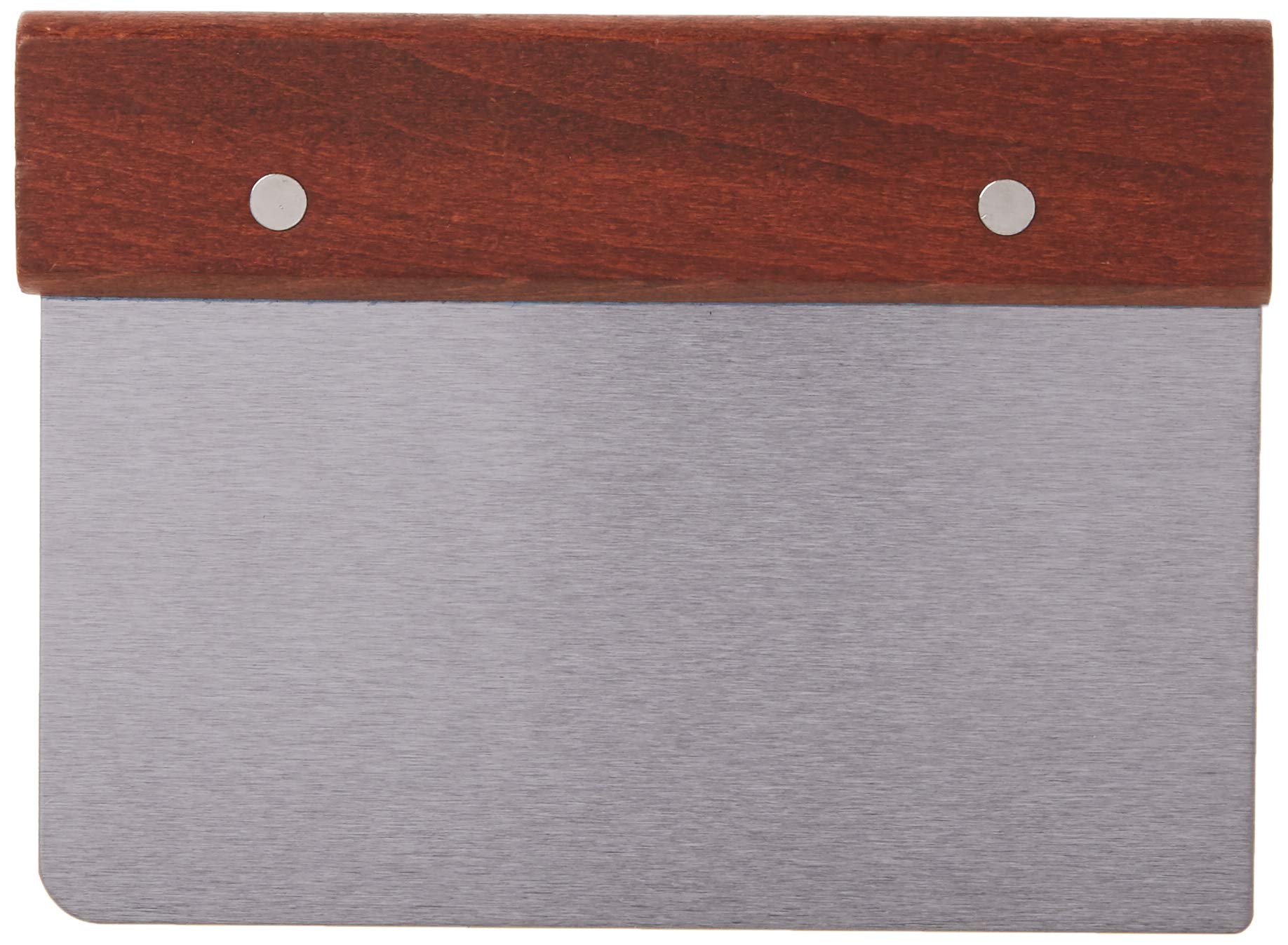 American Metalcraft Ds6704 Dough Cutters And Scrapers, 4.3'' Length X 6'' Width, Silver