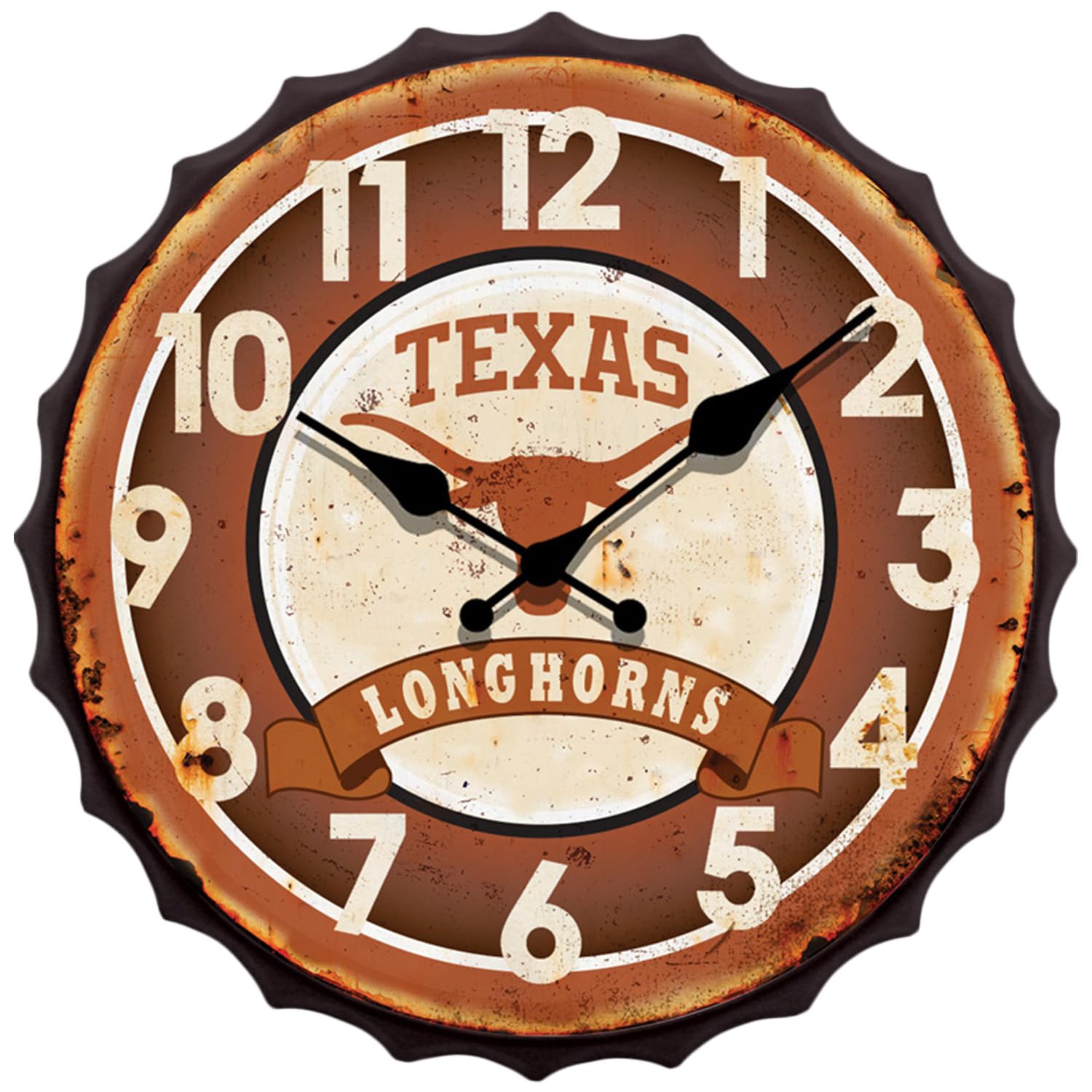 University Of Texas Bottle Cap Clock