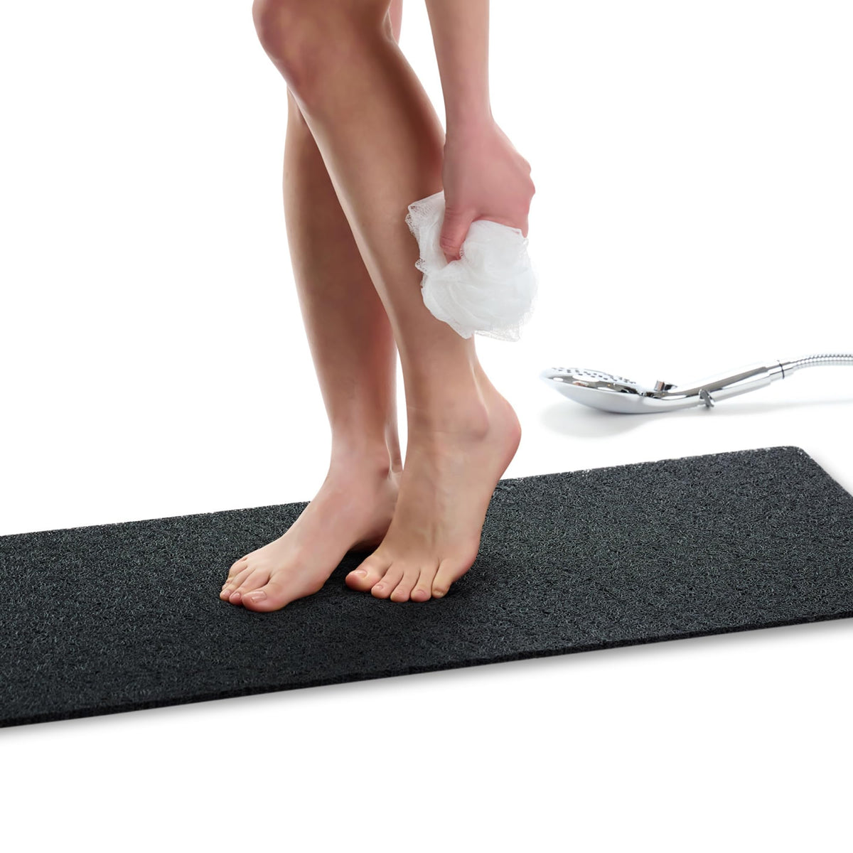 Enkosi Loofah Bathtub Mat Non Slip - Shower Mat Non Slip - Anti Slip Bath Mats For Tub - Bath Mats For Bathroom Tub - Shower Flo