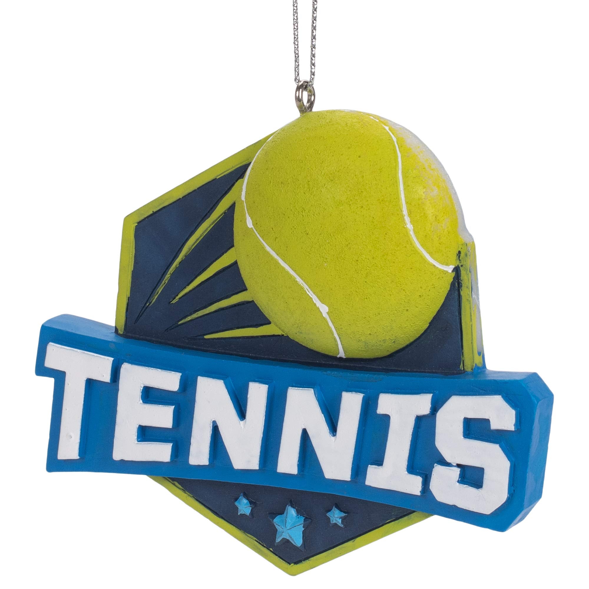 Kurt Adler A1988 Tennis Hanging Ornament 3-inch Length, Resin