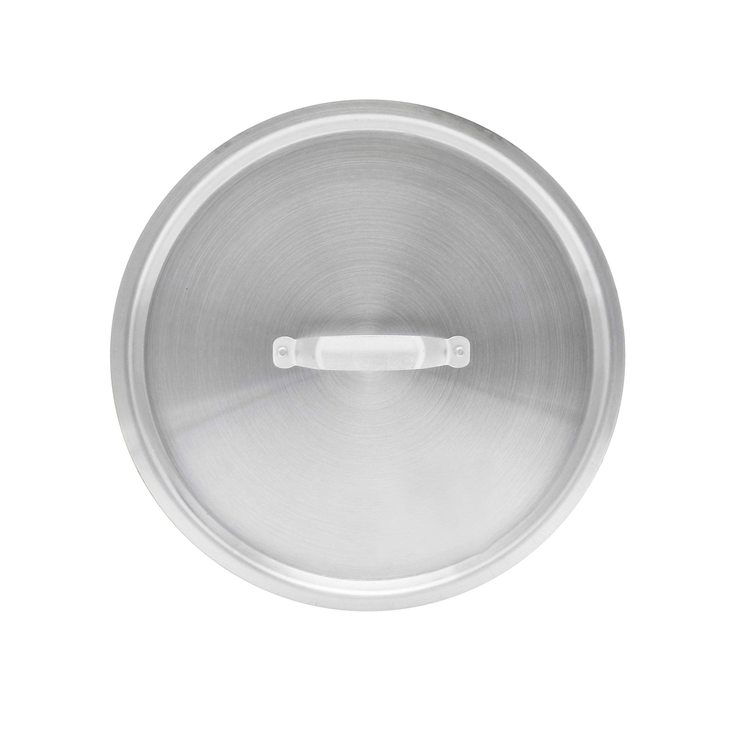 Thunder Group Alsksp105 Stock Pot Lid, 13-1/2'' Dia. X 1-1/4''H, Lid Fits Alsksp005 & Alsksp605, Aluminum, 1.5Mm Thickness, Dish