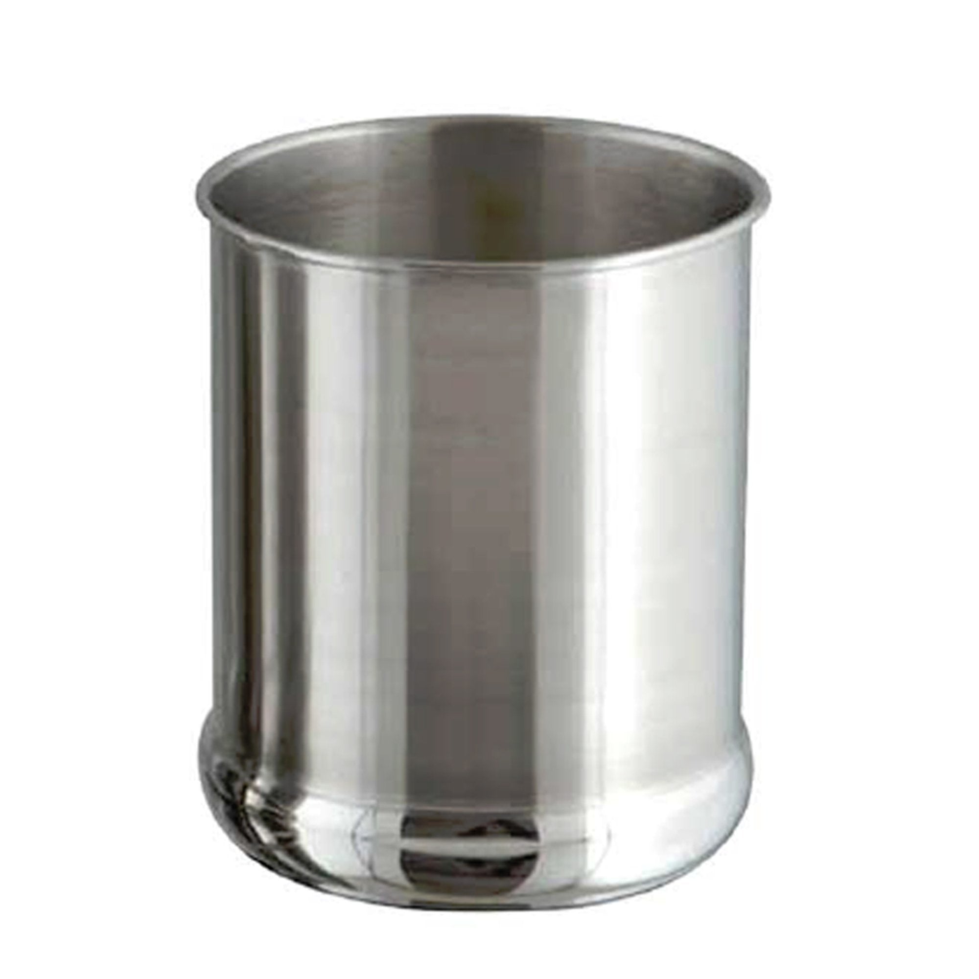 Nu Steel Utensils Holder Bulged 4 Qt, 7.5'' H X 7.5'' W X 7.5'' D, Mirror