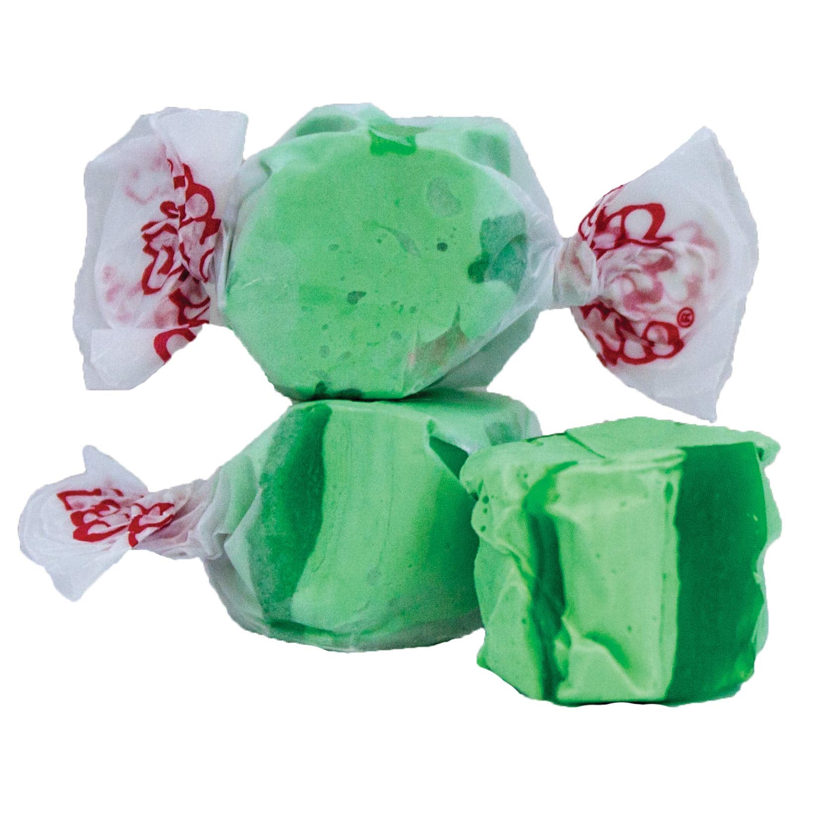Taffy Town Saltwater Taffy, Green Apple, 25Lb