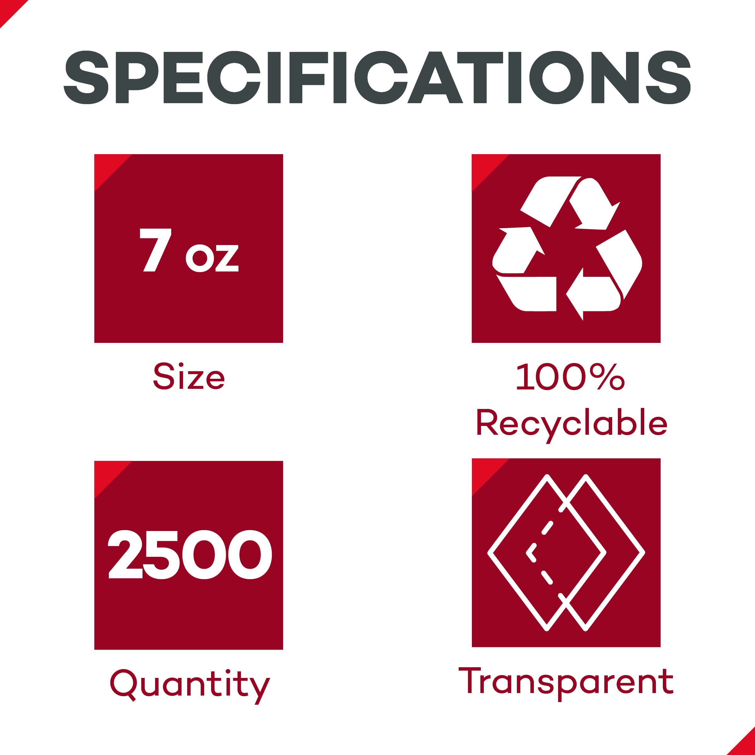 Dealmed 7 Oz. Disposable Plastic Cups - 100% Recyclable Cups For Doctor'S Offices, School Nurse'S, Hospitals, At Home And More (