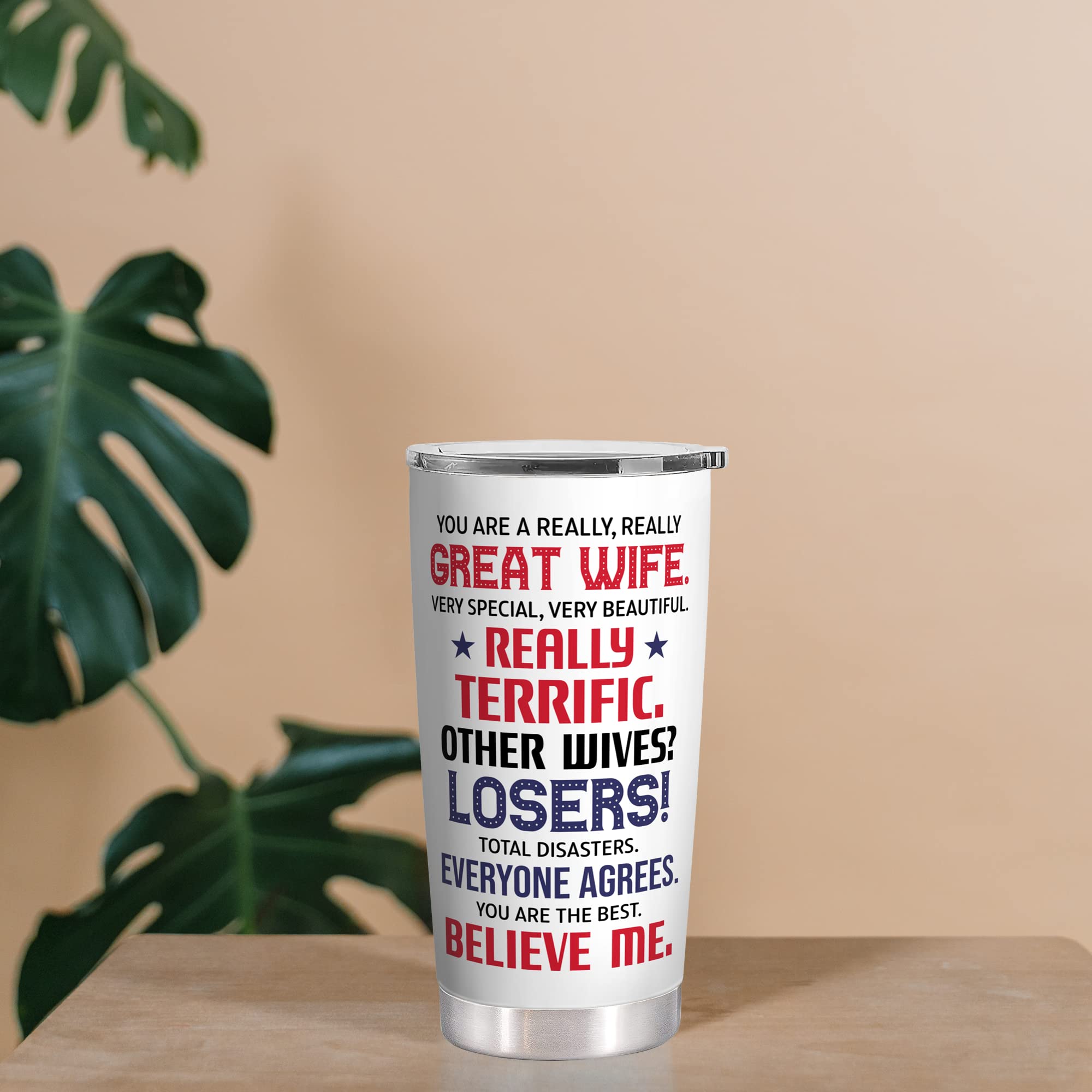 20 Oz Tumbler - Romantic I Love You Gifts For Her - Wedding Anniversary, Birthday, Valentine'S Day