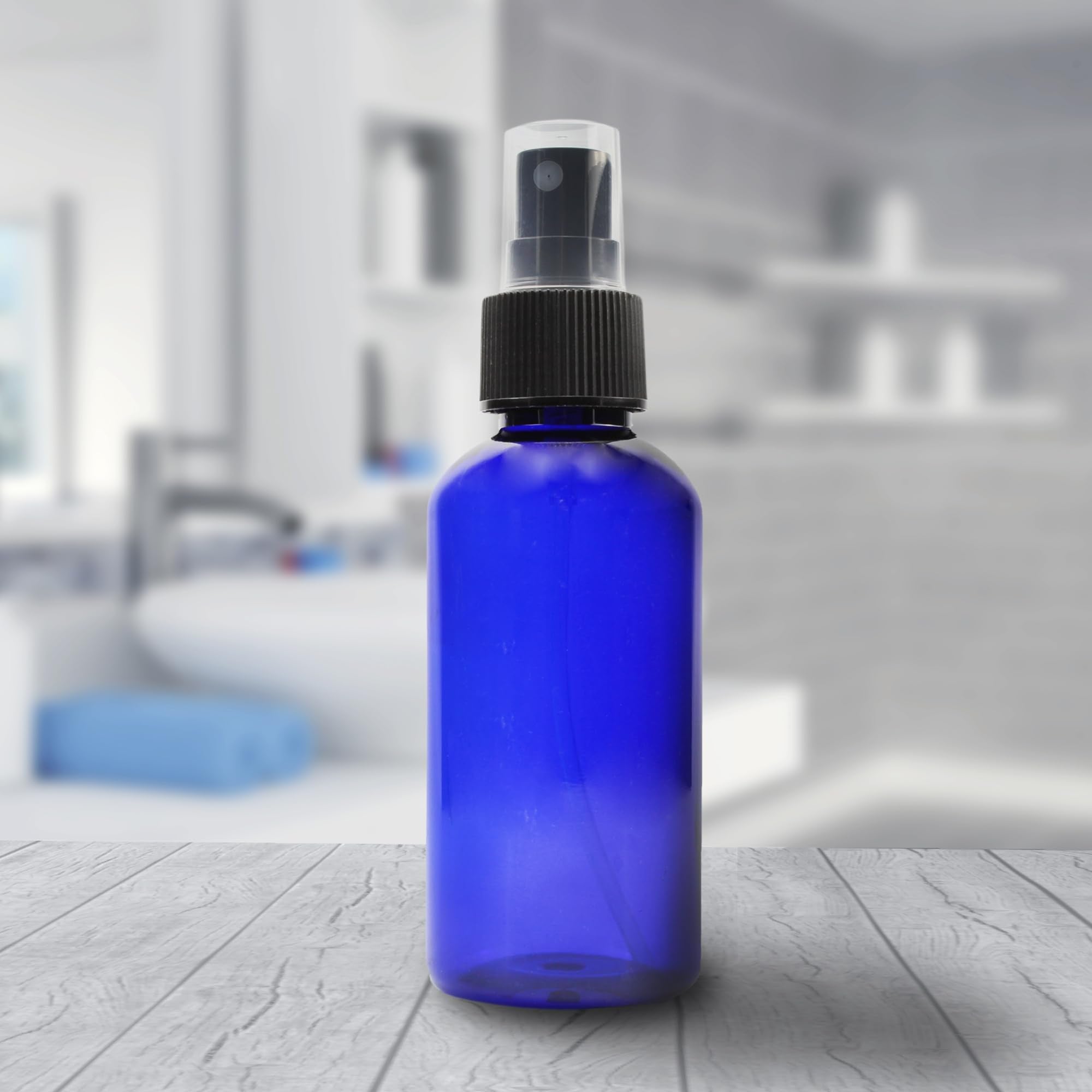 Cornucopia Brands 4Oz Blue Plastic Fine Mist Spray Bottles (120-Pack); Bpa-Free Plastic Spritzer Bottles, Labels Included; Pet #