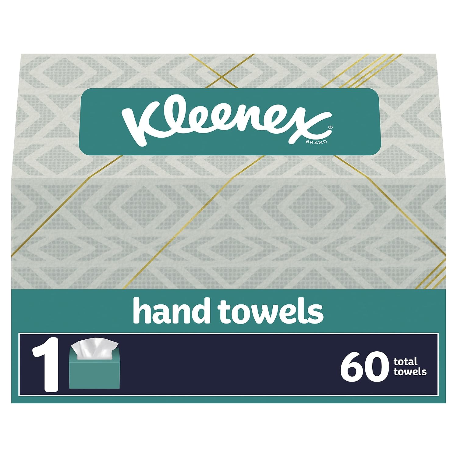 Kleenex 2740008 Hand Towels 1-Ply 60 Towels/Box (38586)