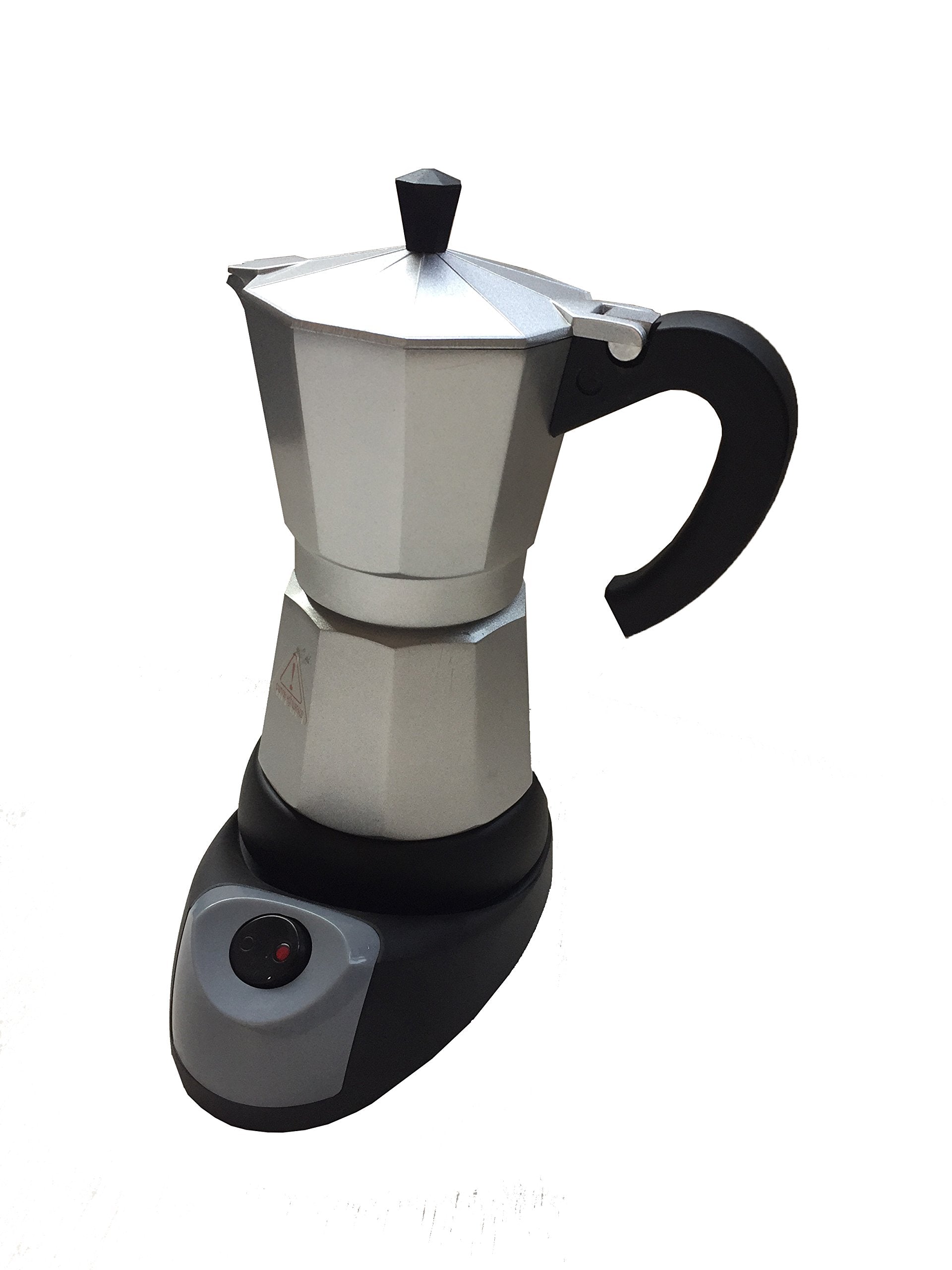 Uniware Electric Bialetti Moka Espresso Maker 6 Cups