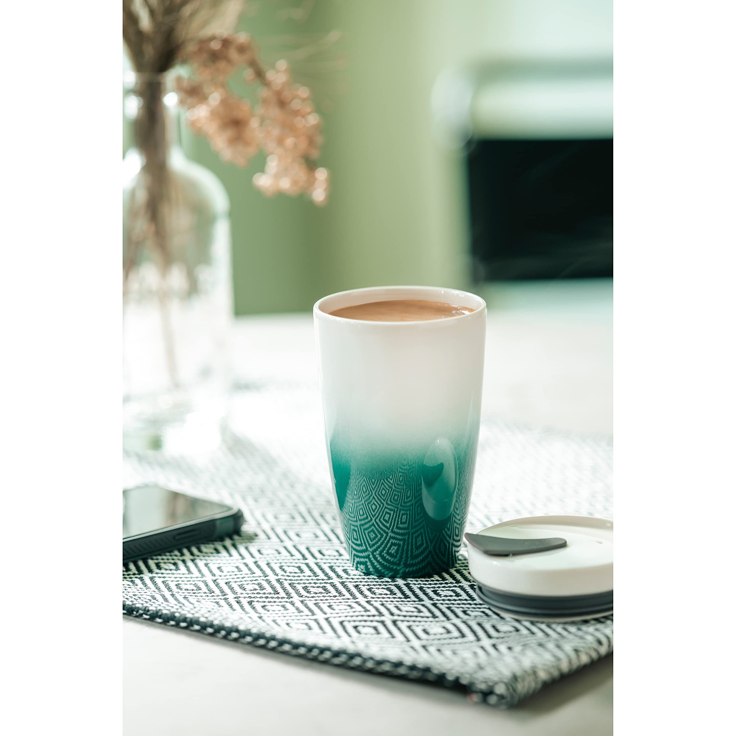 Villeroy & Boch Coffee To Go Green Insulated Mug
