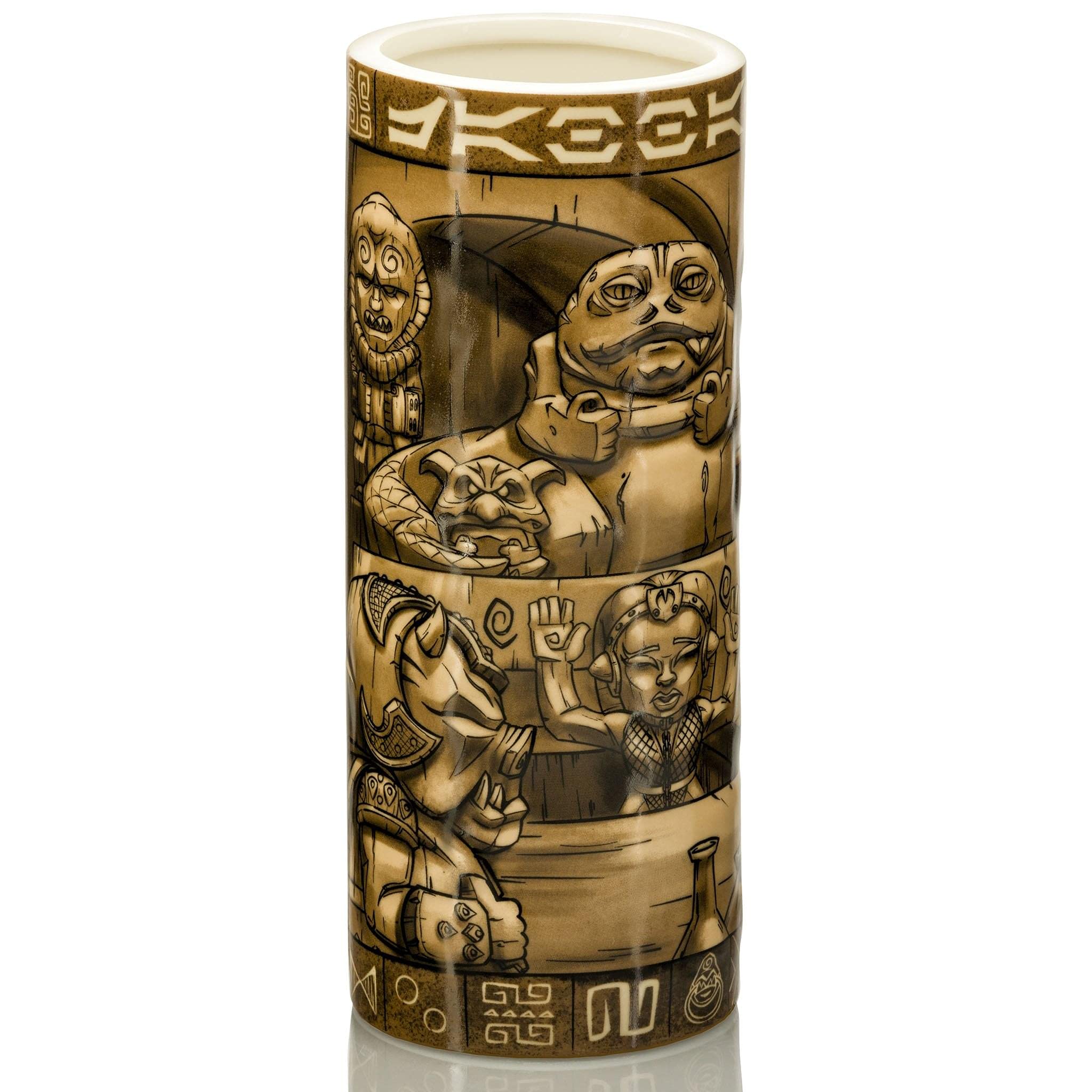 Geeki Tikis Star Wars Jabbas Palace Scenic 24 Ounce Ceramic Tiki Mug