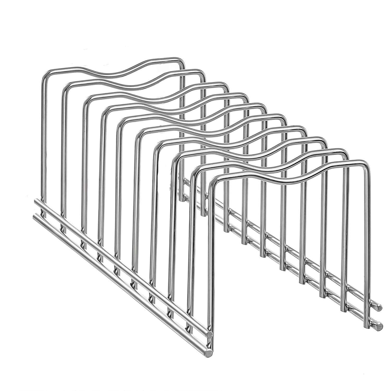Y.Z.Bros Pot Lid Organizer, Kitchen Plate Rack Holder Rest, Storage Cutting Boards, Bakeware, Pots & Pans, Serving Trays, Reusab