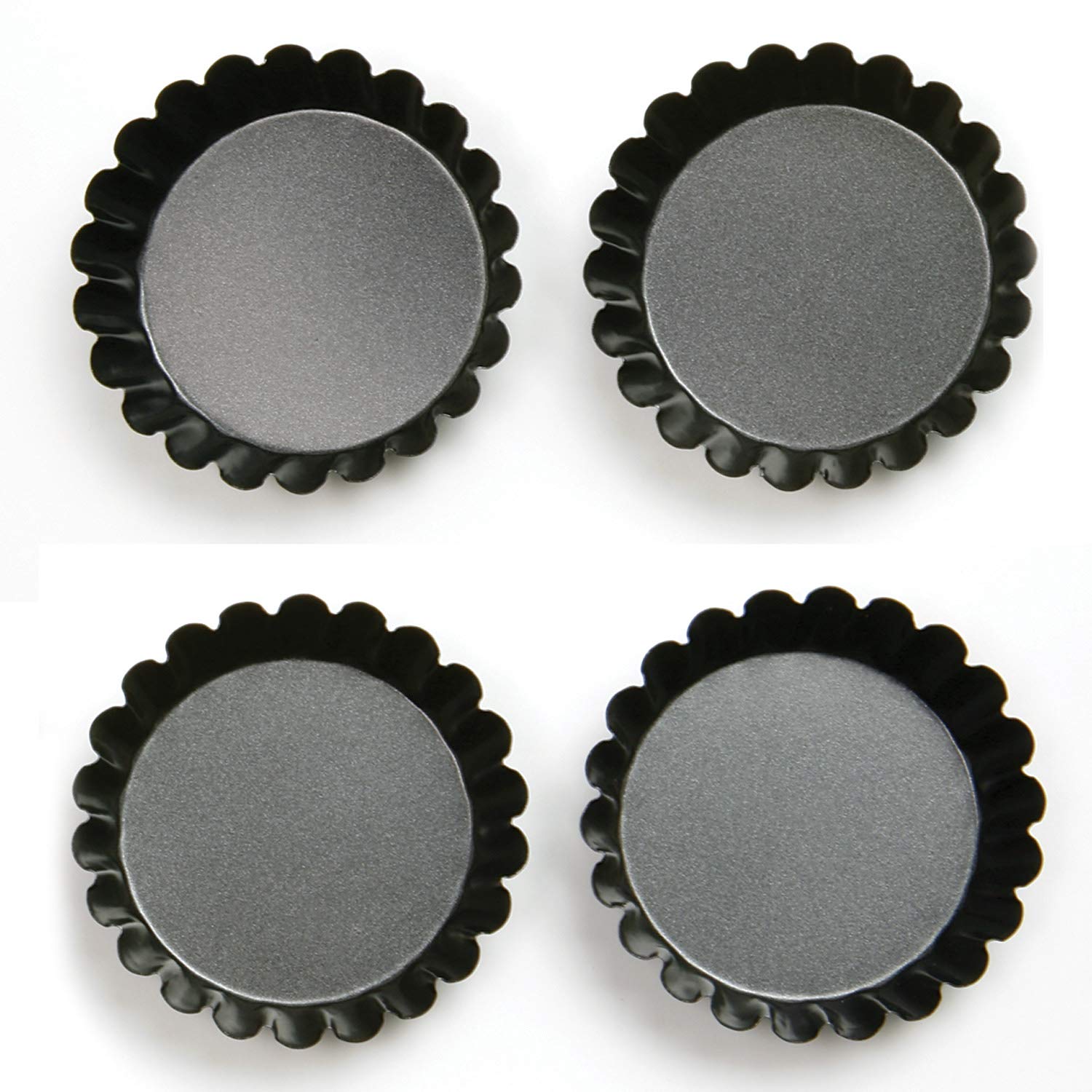 Norpro Non-Stick Tartlet Pans, Set Of 4, Metallic