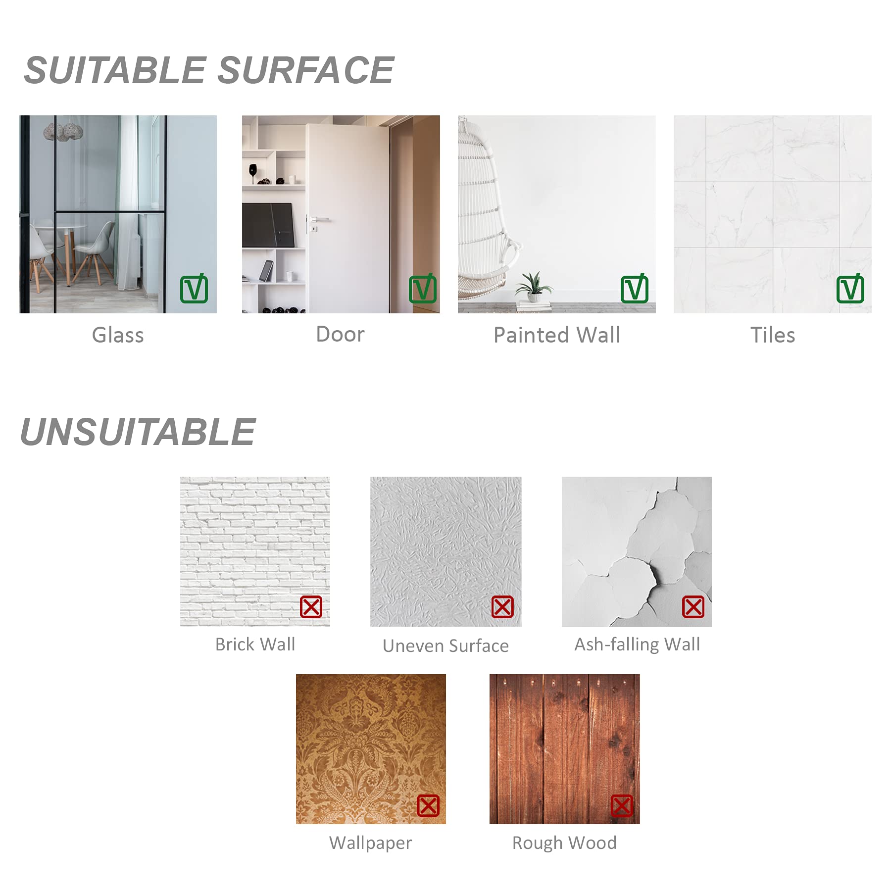 Delma Home Mirror Tiles  14'' x 12'' Glass Frameless (16 PCS)  Large Wall for Gym Bedroom Door Bathroom (Glass - 16PCS)