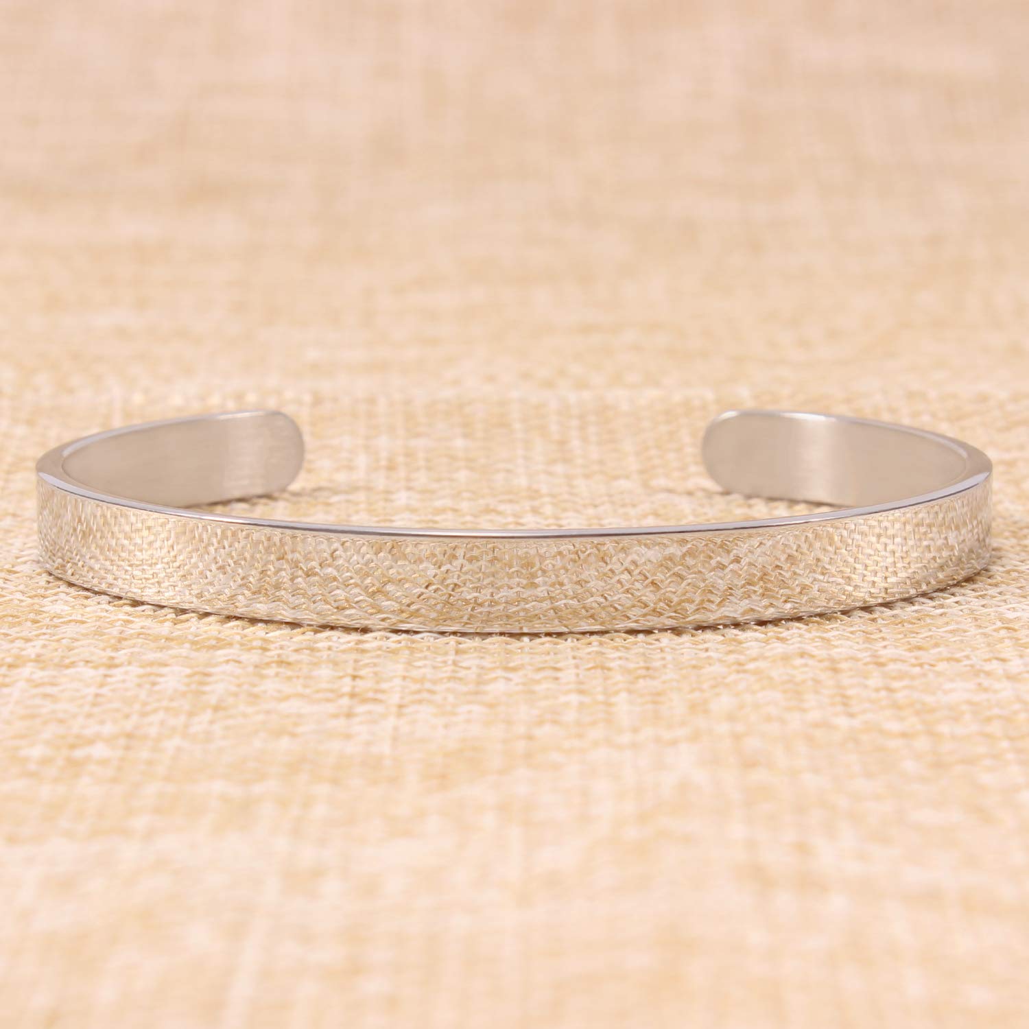 Btysun Bracelets For Women Inspirational Gifts For Women Girls Motivational Birthday Cuff Bangle Friendship Personalized Mantra
